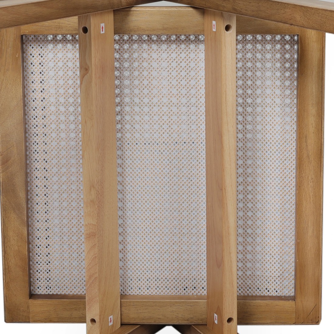 5 Levede 1 Set Of 4 Rattan Dining Chair - Natural, 5 of 6