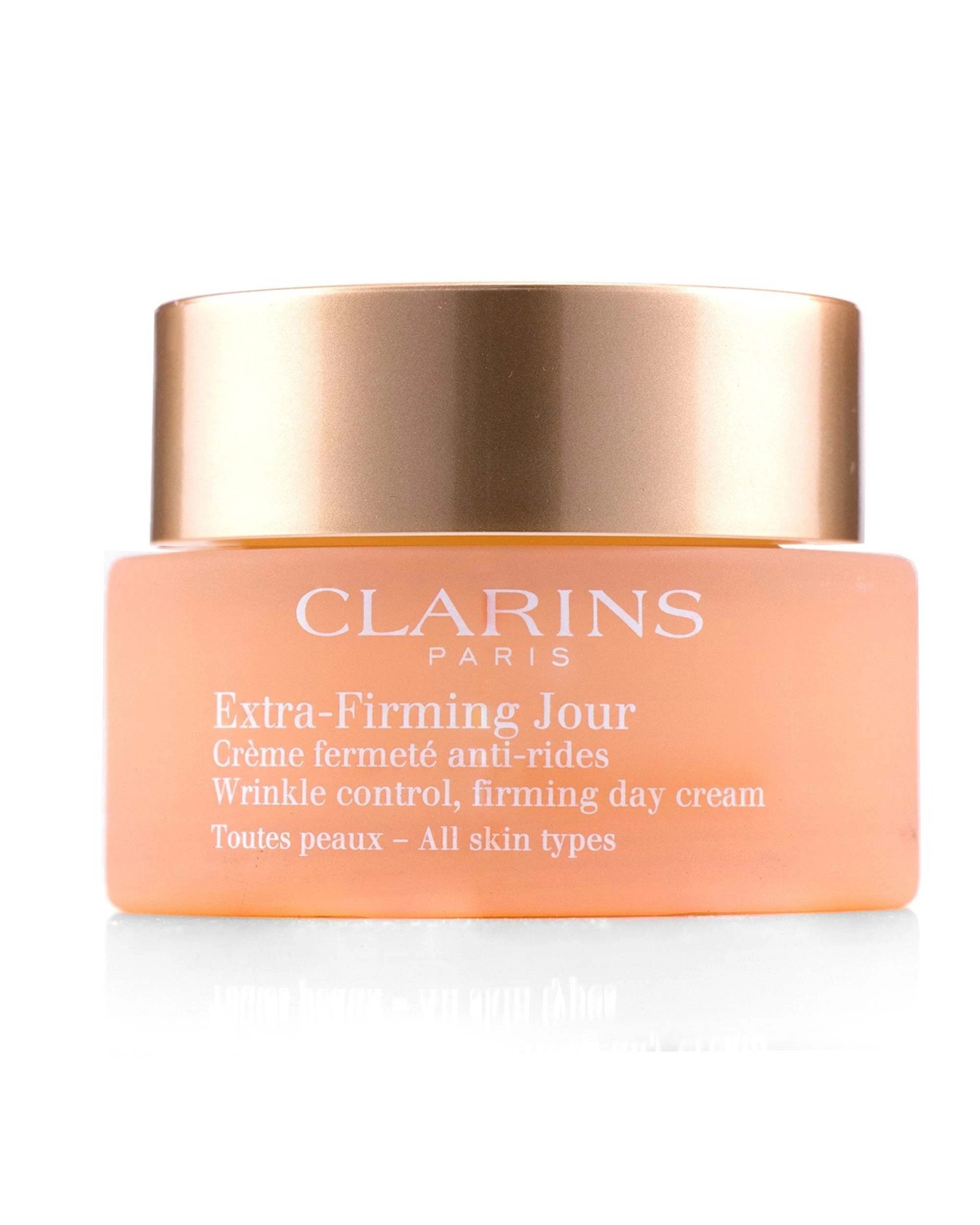 1 Clarins Extra-Firming Jour Wrinkle Control, Firming Day Cream - All Skin Types  50ml/1.7oz, 1 of 3