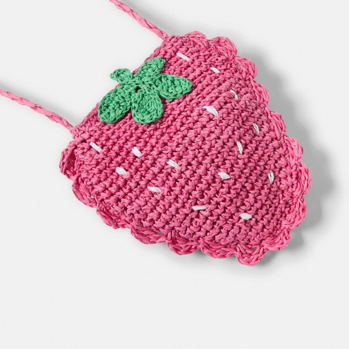 3 Mini Crossbody Bag STRAW STRAWBERRY, 3 of 4