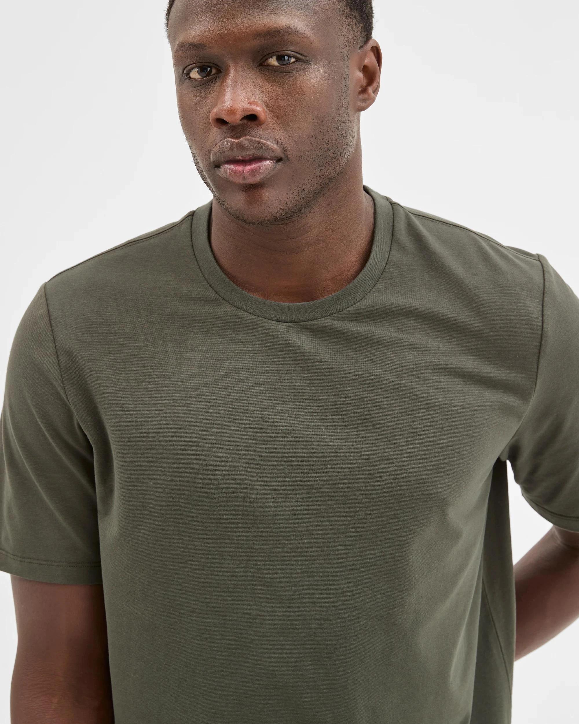 5 Target Australian Cotton Blend Active Training T-Shirt KHAKI, 5 of 7