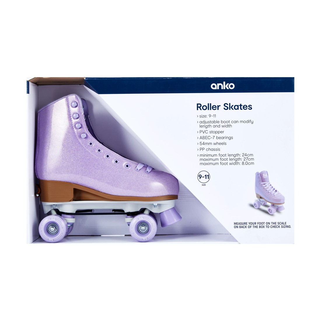 7 Roller Skates - Ombre, Size 9 to 11, 7 of 8