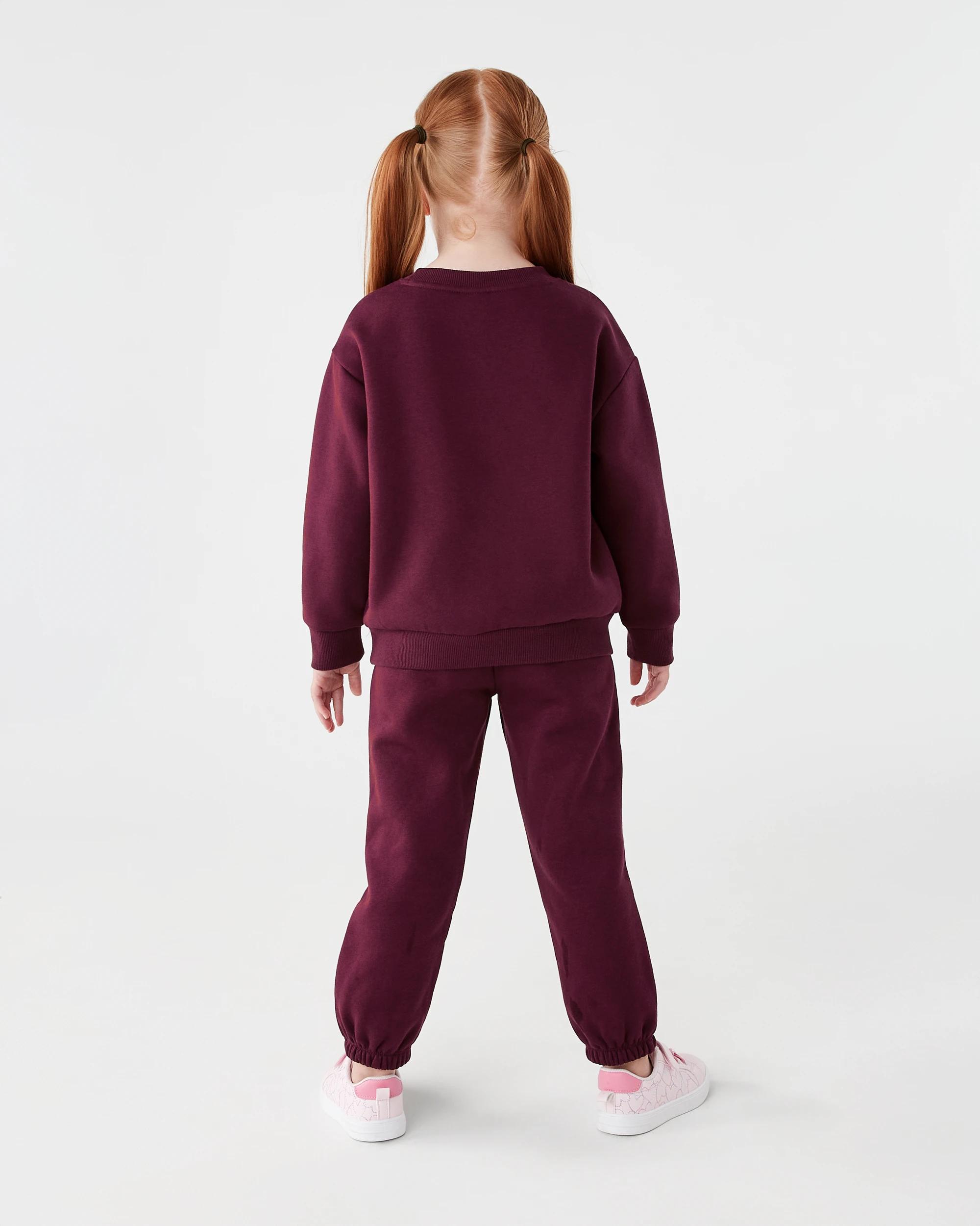 7 Print Crew Sweater Red Teddy, 7 of 7