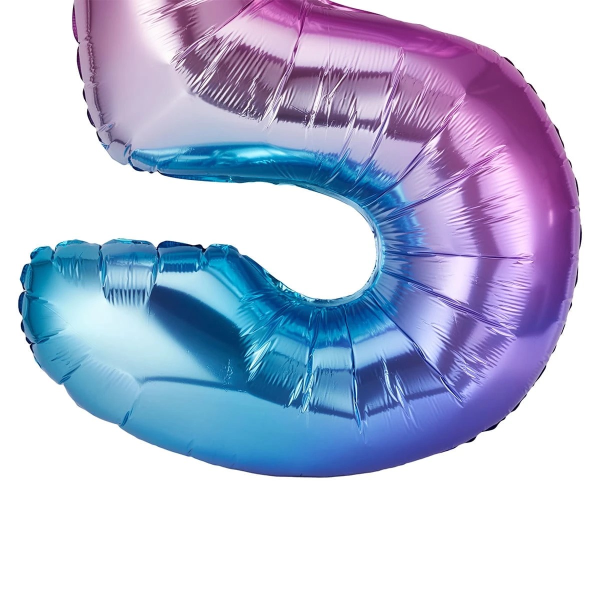 3 Giant Number 5 Foil Balloon, 3 of 4