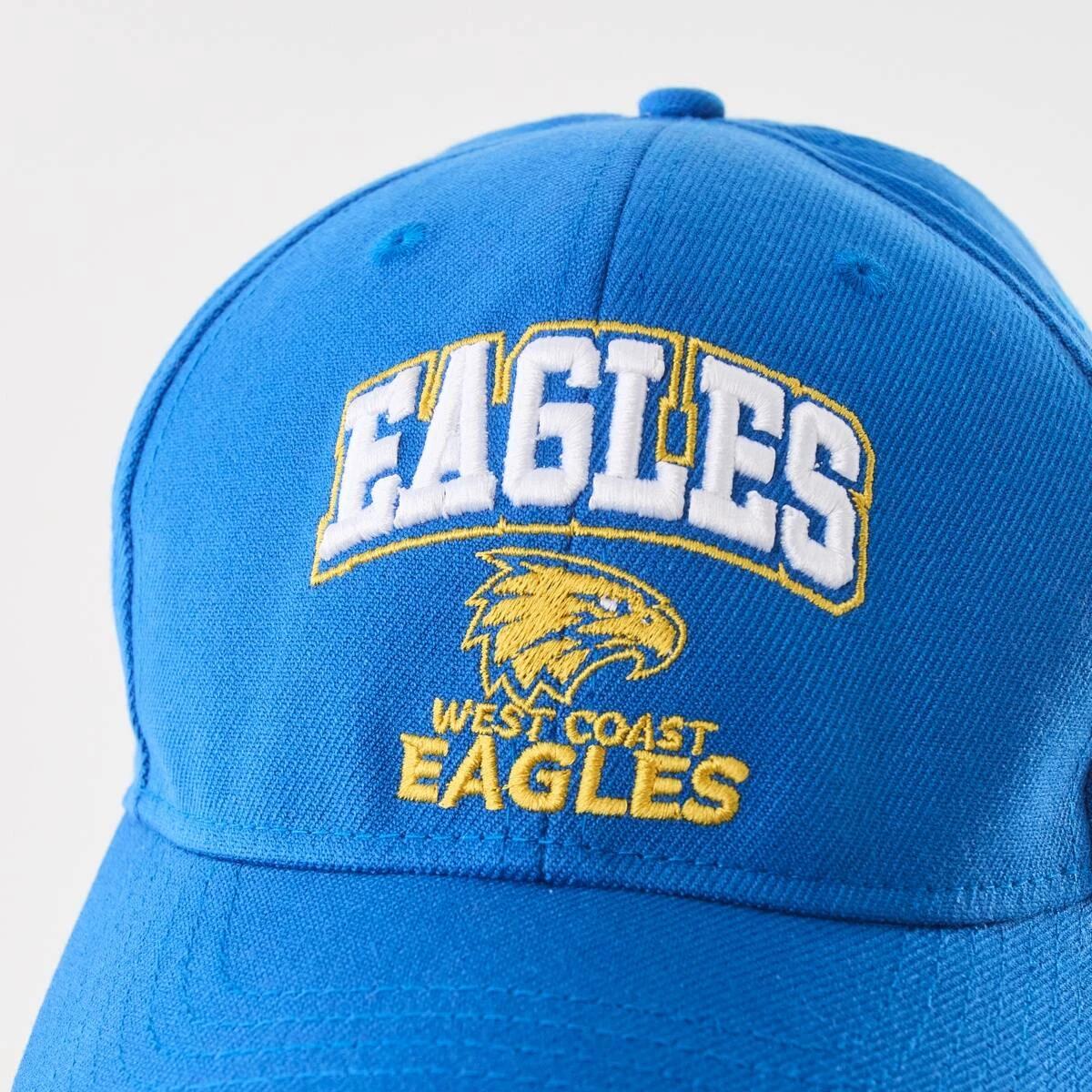 6 Official AFL Adult Cap West Coast, 6 of 6