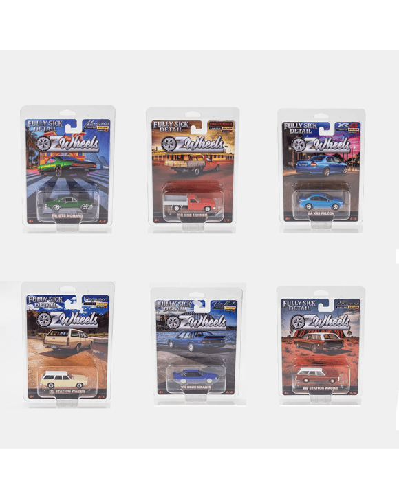 OZ Wheels 1:64 Scale Fully Sick Detail Series 2 Diecast Vehicle - Assorted