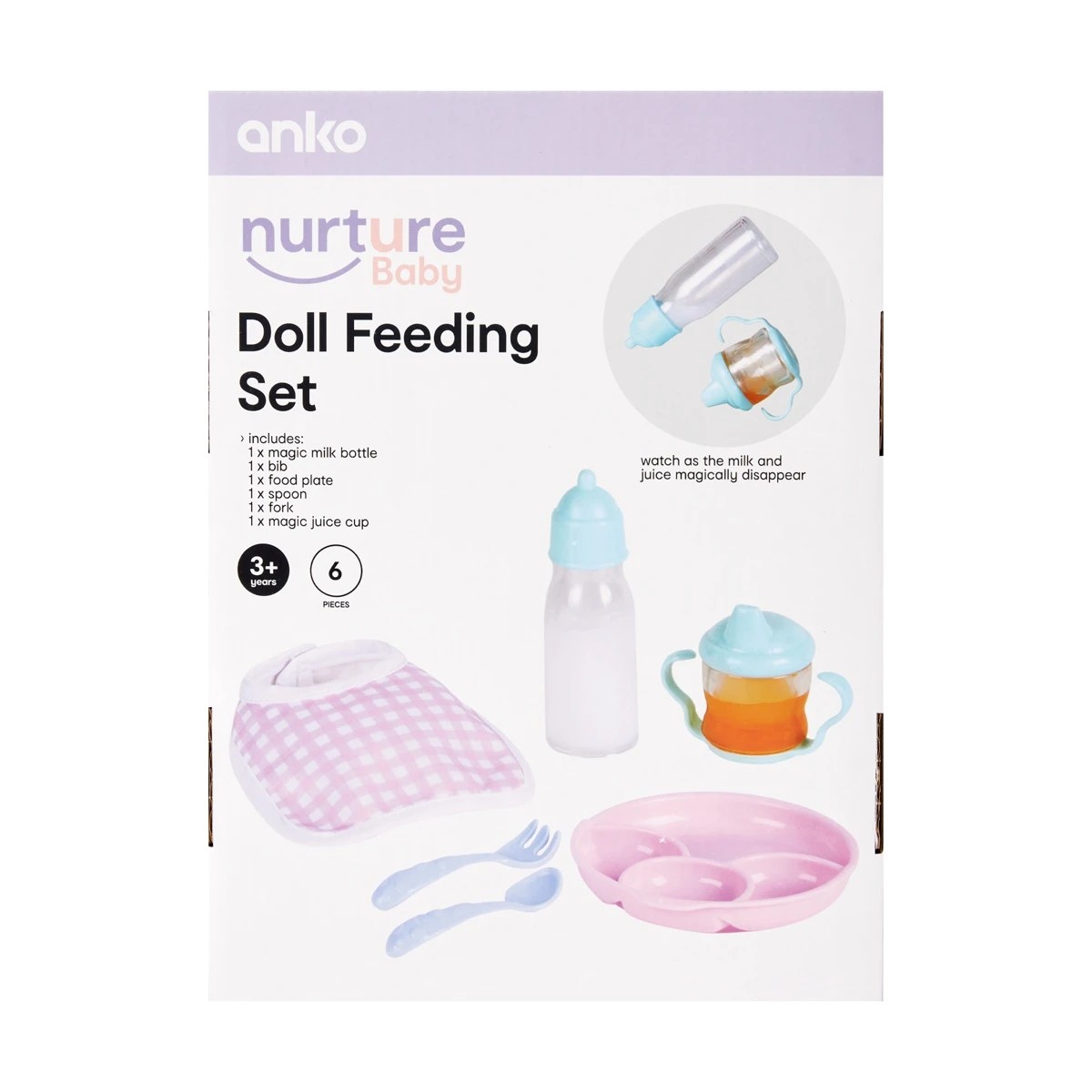 7 6 Piece Nurture Baby: Doll Feeding Set, 7 of 7