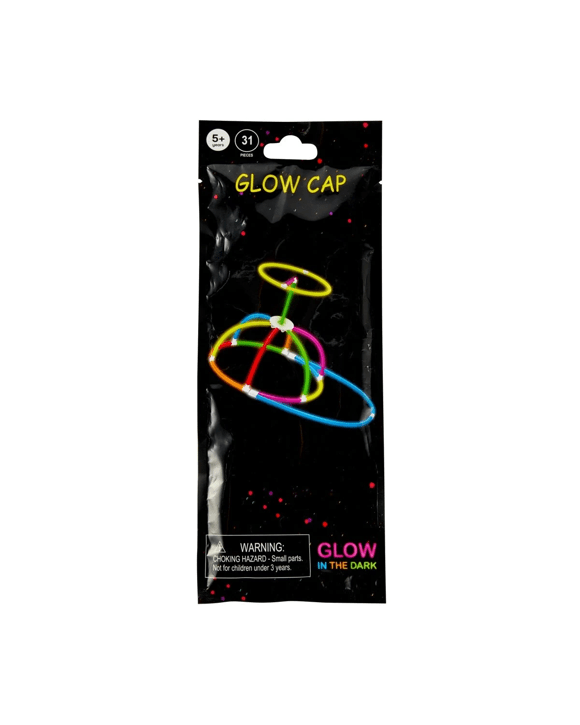 31 Piece Glow Cap Set