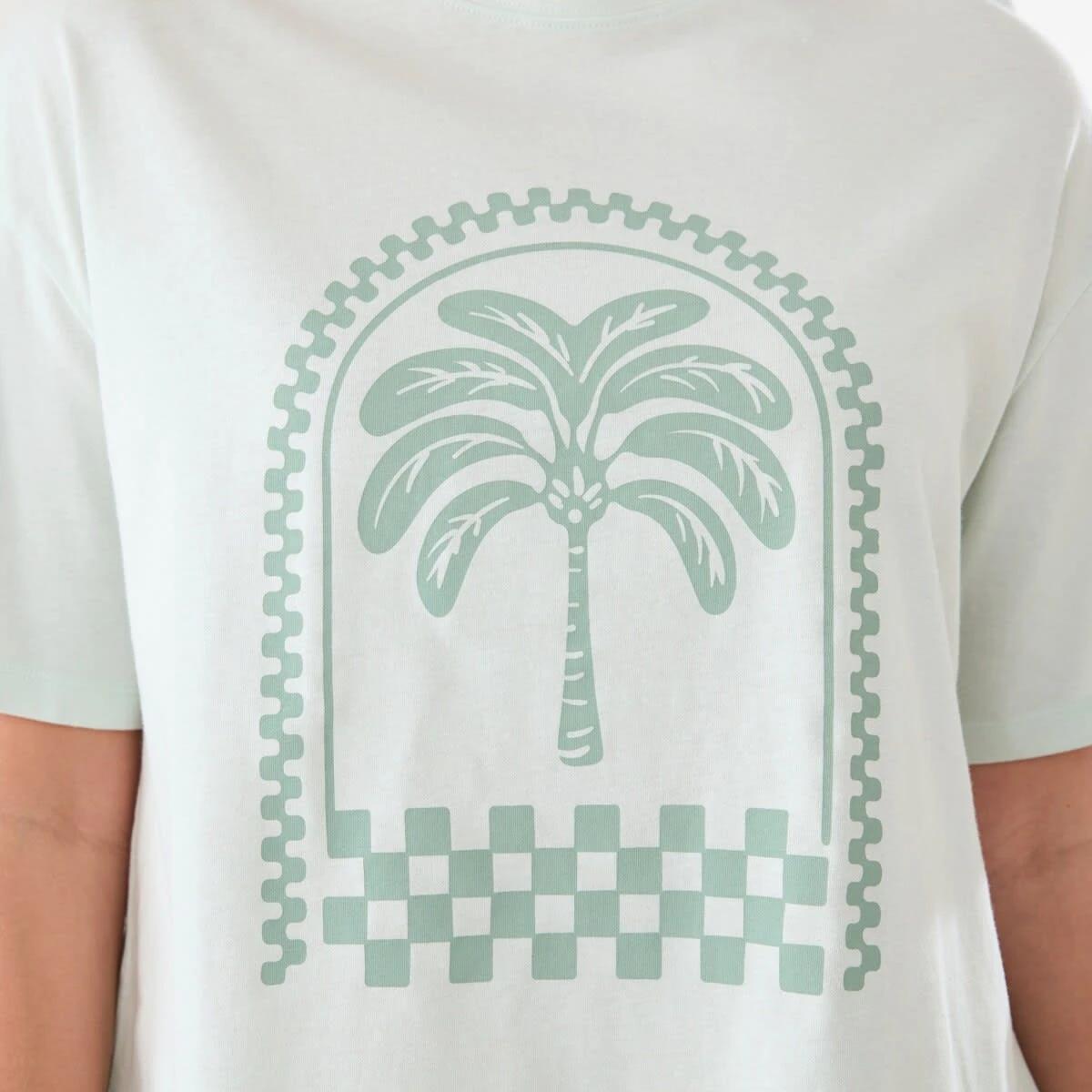 5 Knit T-shirt and Shorts Pyjama Set PALM SPROUT, 5 of 6