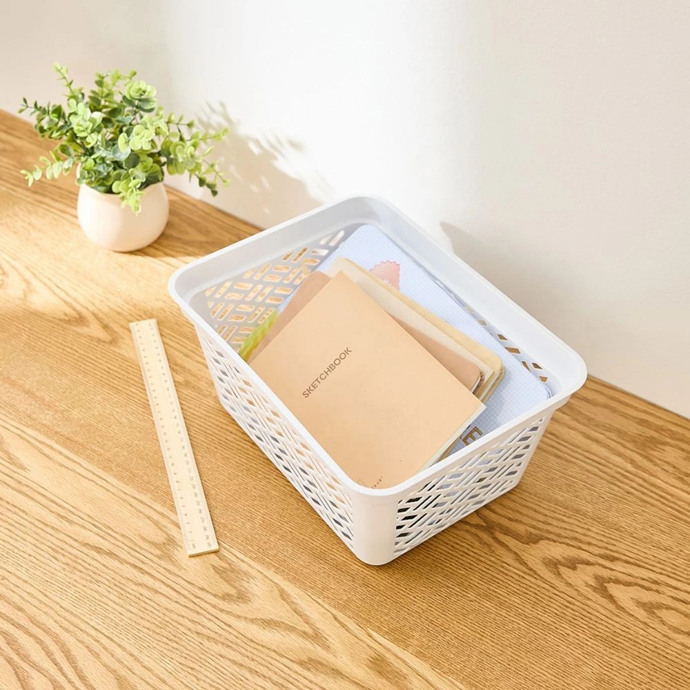 2 Keji Large Storage Basket 8.7L White, 2 of 3