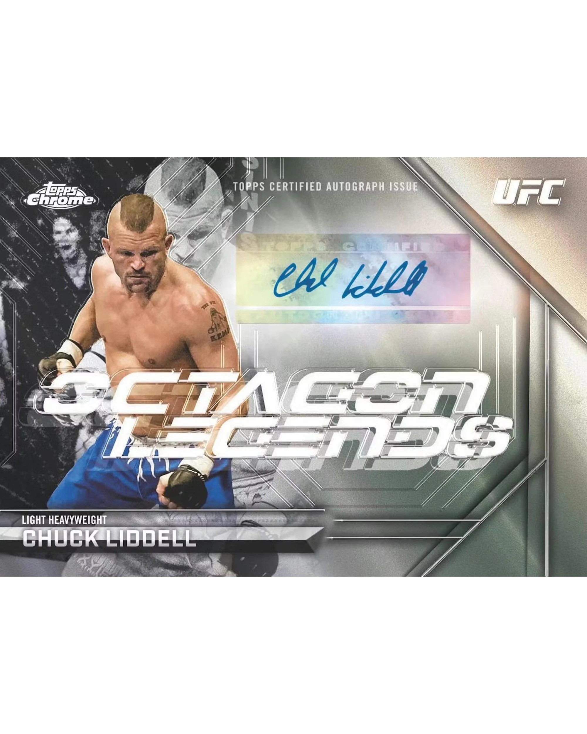 9 Topps Chrome 2026 UFC Hobby Pack, 9 of 9