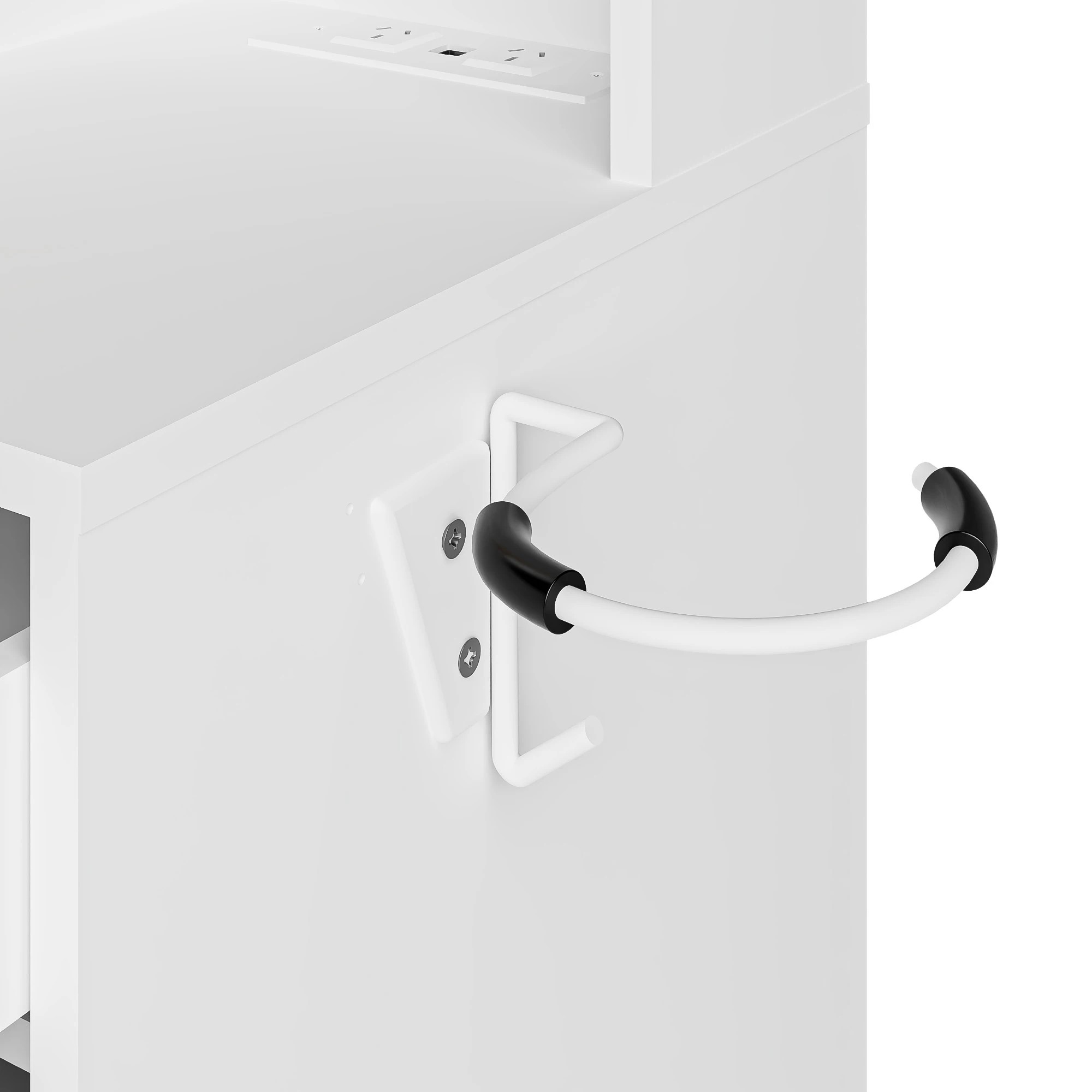 5 Advwin Dressing Table Stool Set With Mirror Led Lights Jewelry Armoire, 5 of 9