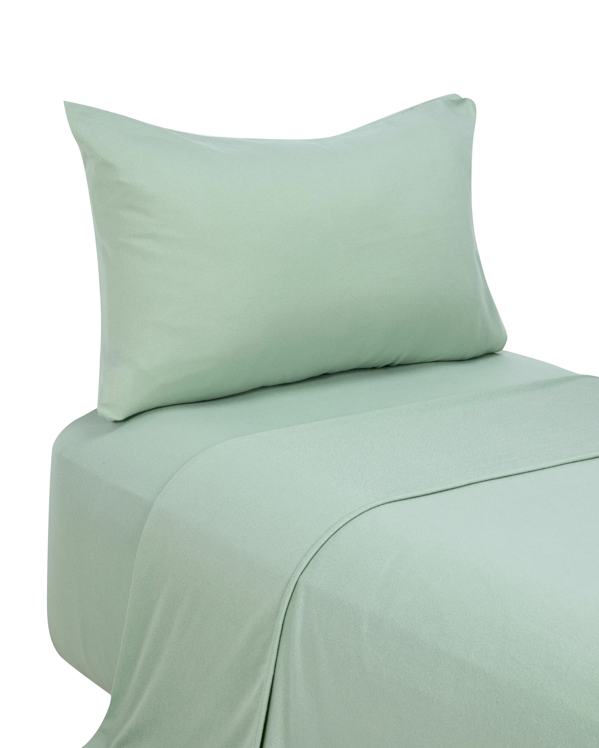 5 Soft Touch Sheet Set - Single Bed, Sage, 5 of 7