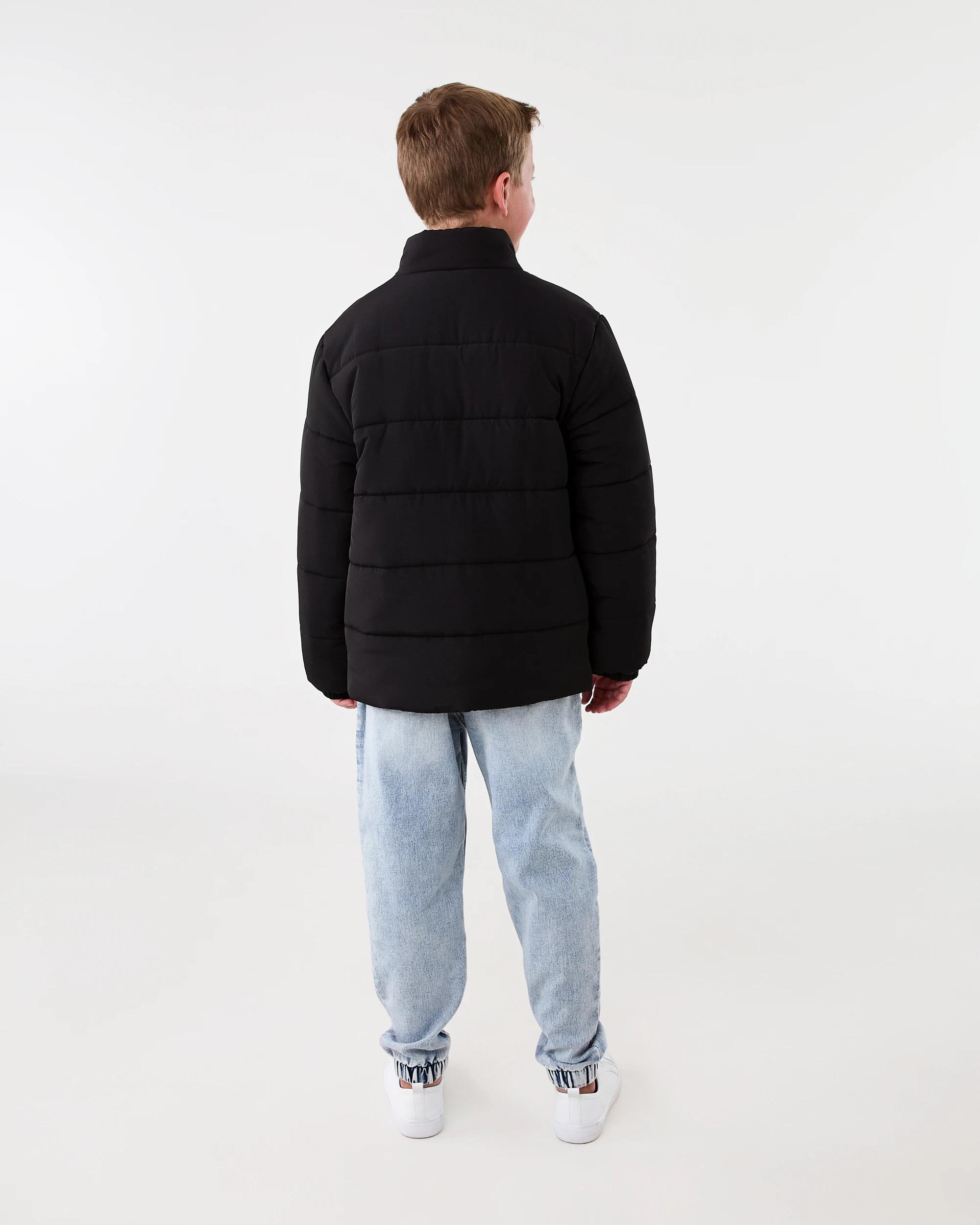 8 Lightweight Puffer Jacket Black, 8 of 8