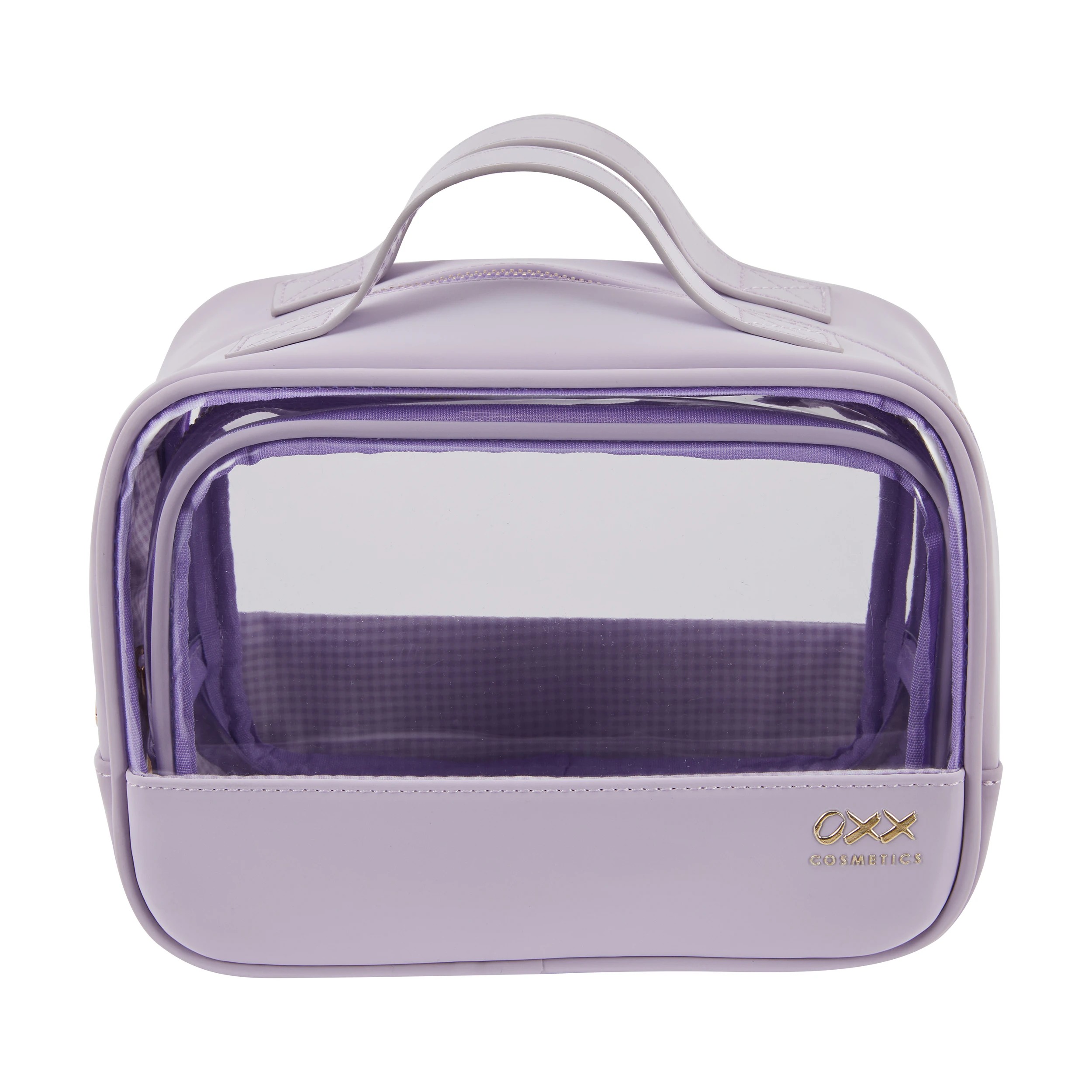 1 OXX Cosmetics 2 Piece Makeup Bag Set - Purple, 1 of 5