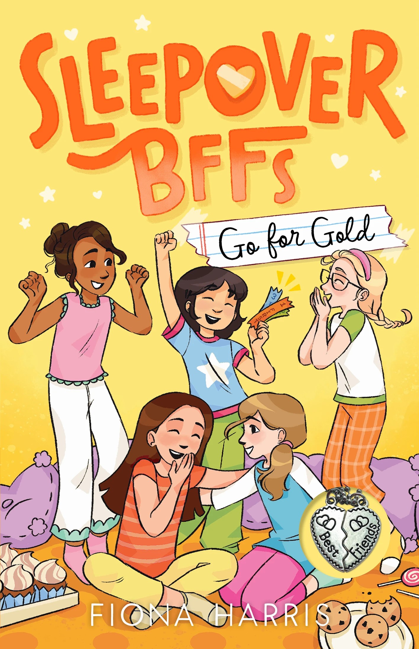 1 Sleepover BFFs: Go For Gold by Fiona Harris - Book, 1 of 4