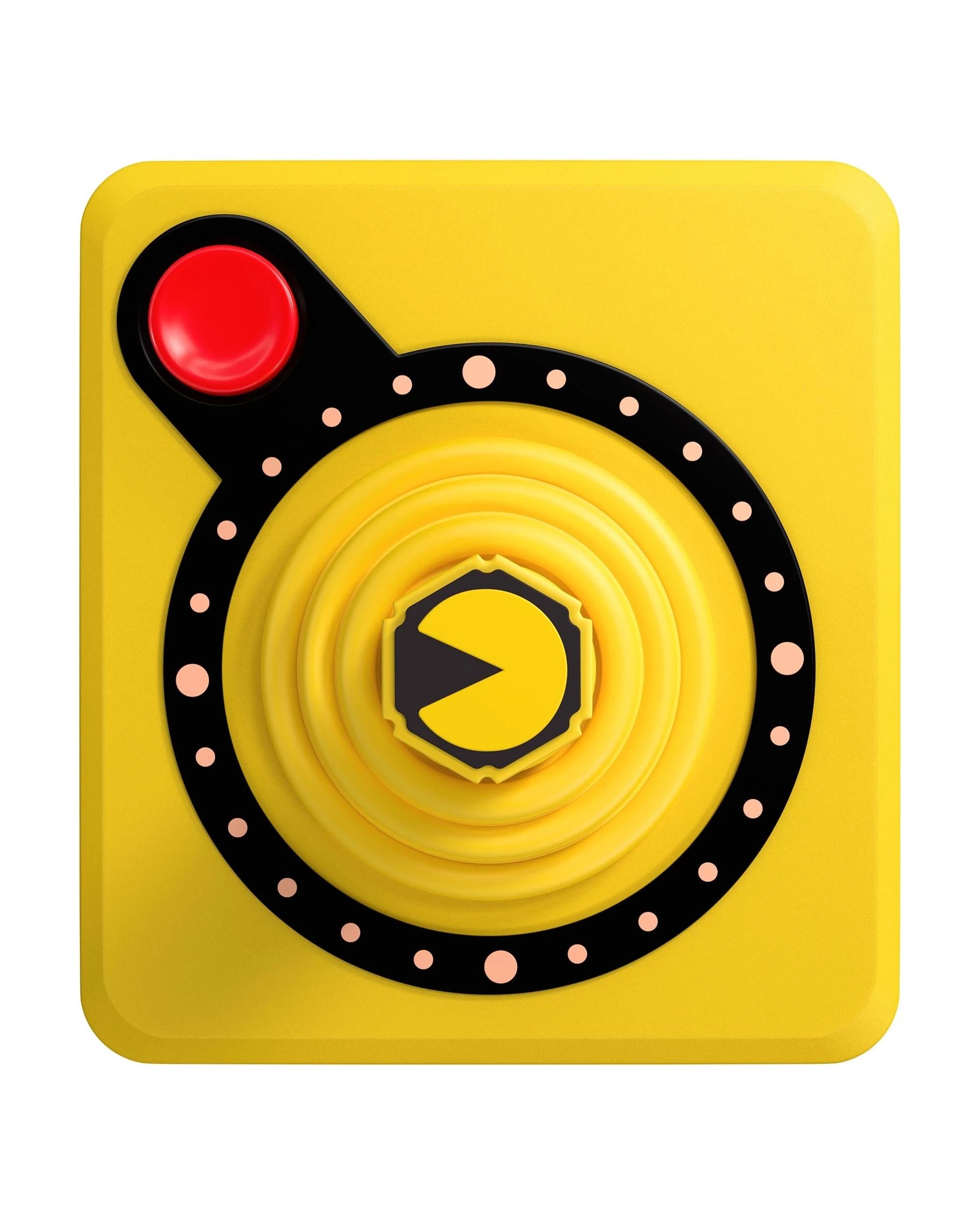 6 Atari 2600+ PAC-MAN Edition Console and Joystick - Yellow, 6 of 6