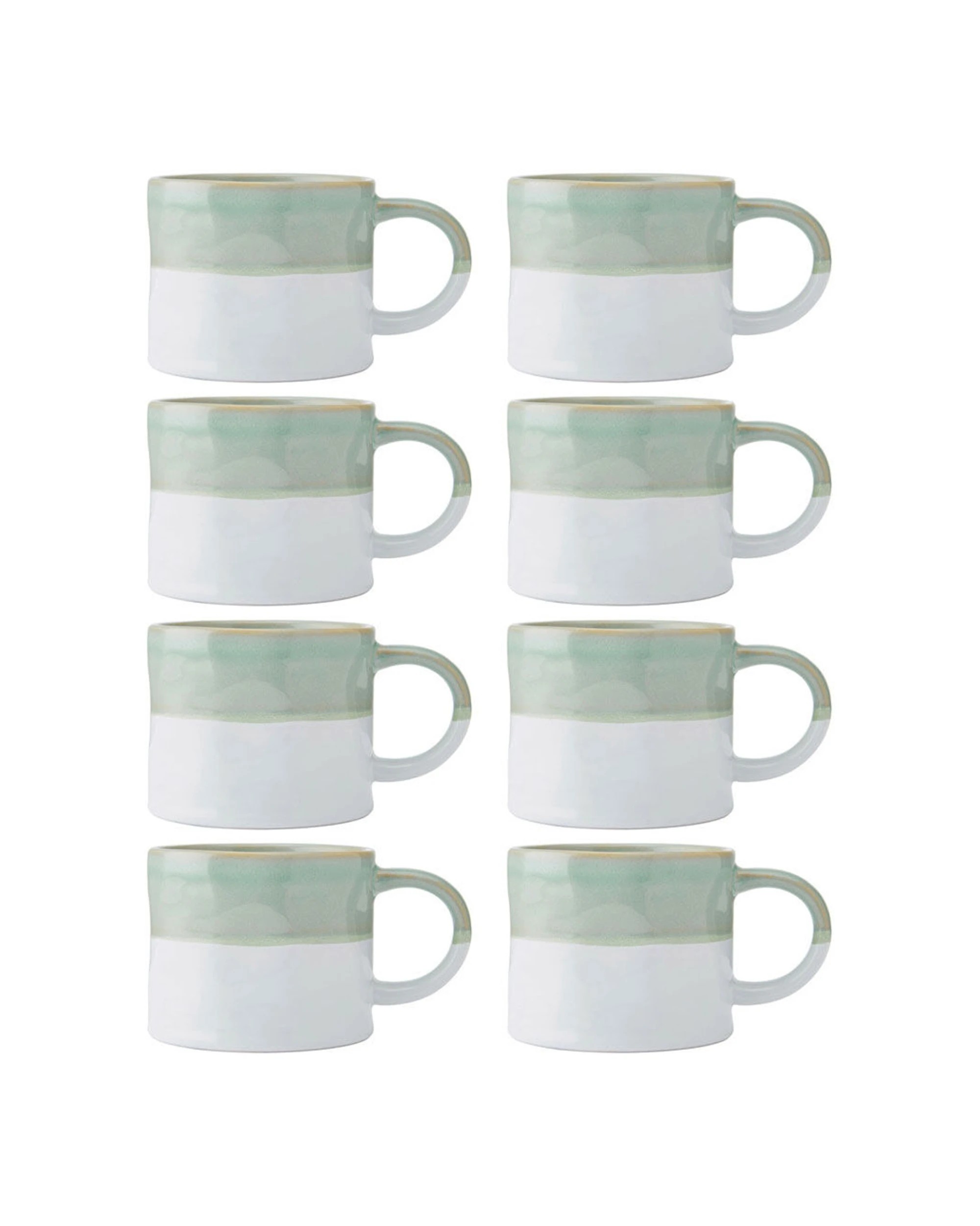 1 Mikasa 8PK Ombre Coffee Mug Cup Stoneware 350ml - Multi, 1 of 8