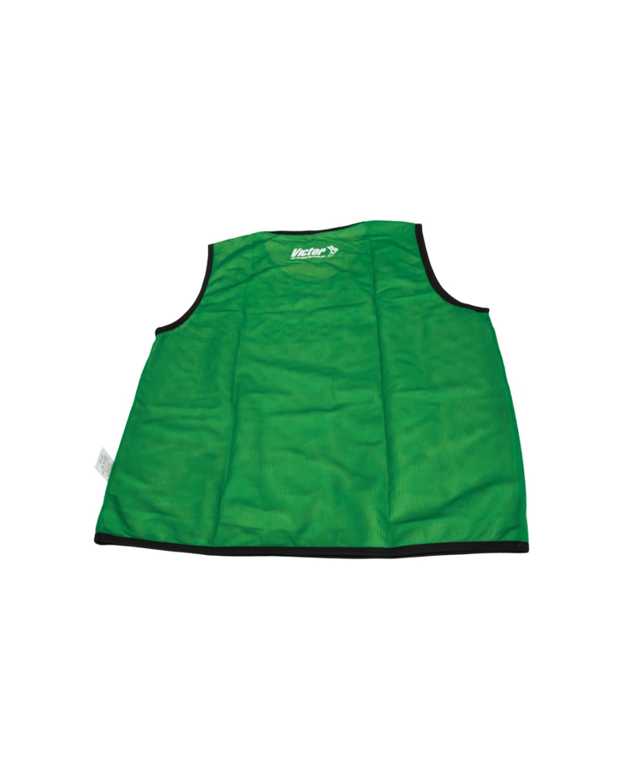3 Victor Sports Reversible Lightweight Fitness Training Vest Polyester XL - Green, 3 of 3