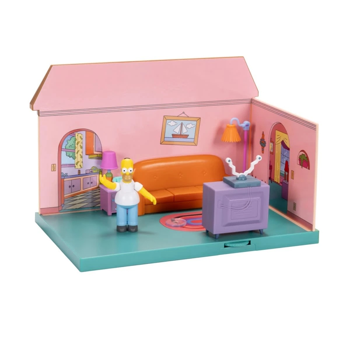 3 The Simpsons Living Room Dioroma Playset, 3 of 7
