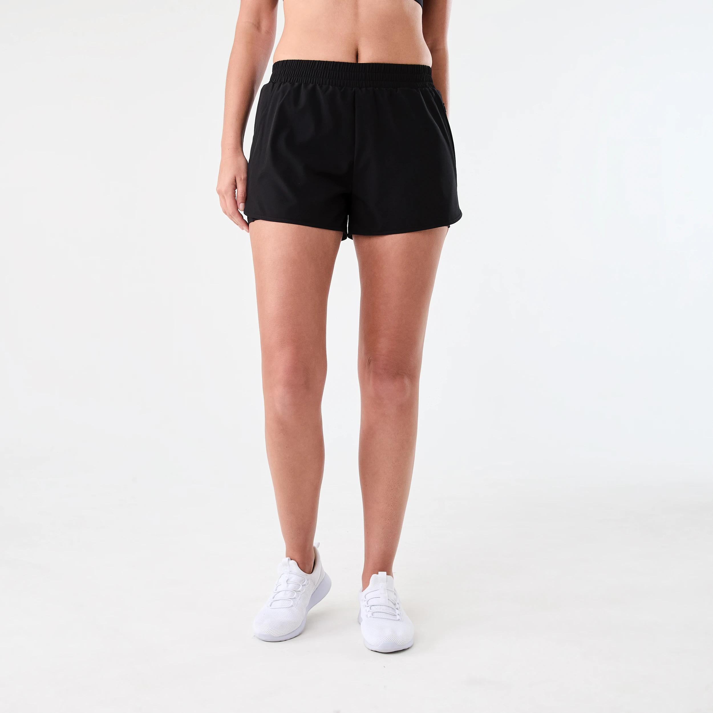 7 Active Womens 3in. Running Shorts Black, 7 of 7