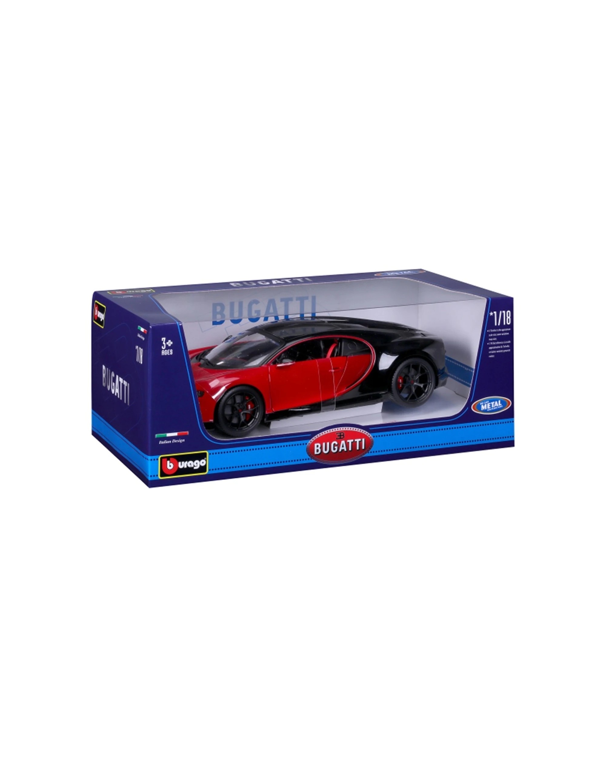 6 Bburago 2018 Bugatti Chiron Sport Model Car Replica Toy - Multi, 6 of 7