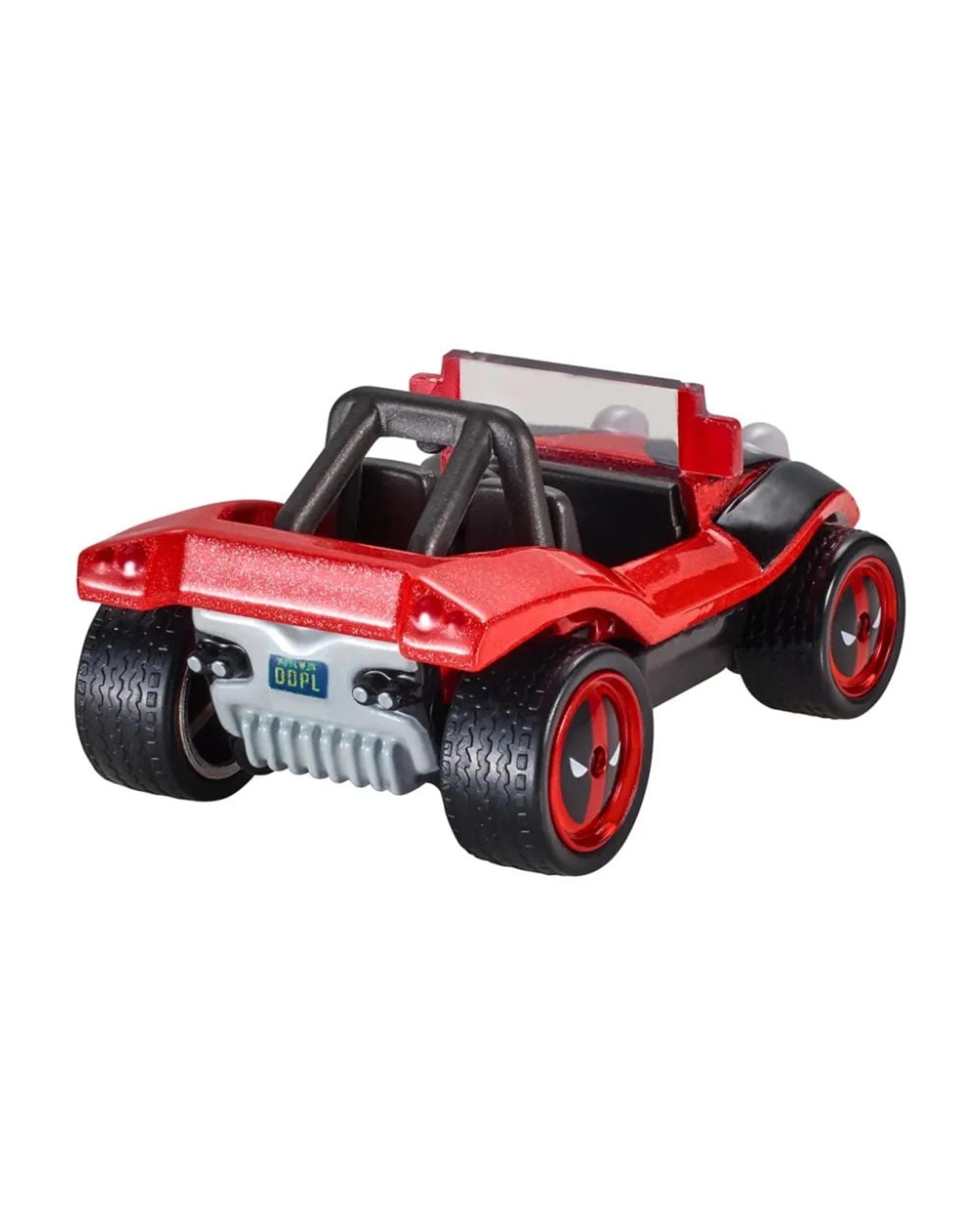4 Hot Wheels Premium Pop Culture Marvel Deadpool Spider-Mobile Dead-Buggy Diecast Vehicle, 4 of 5