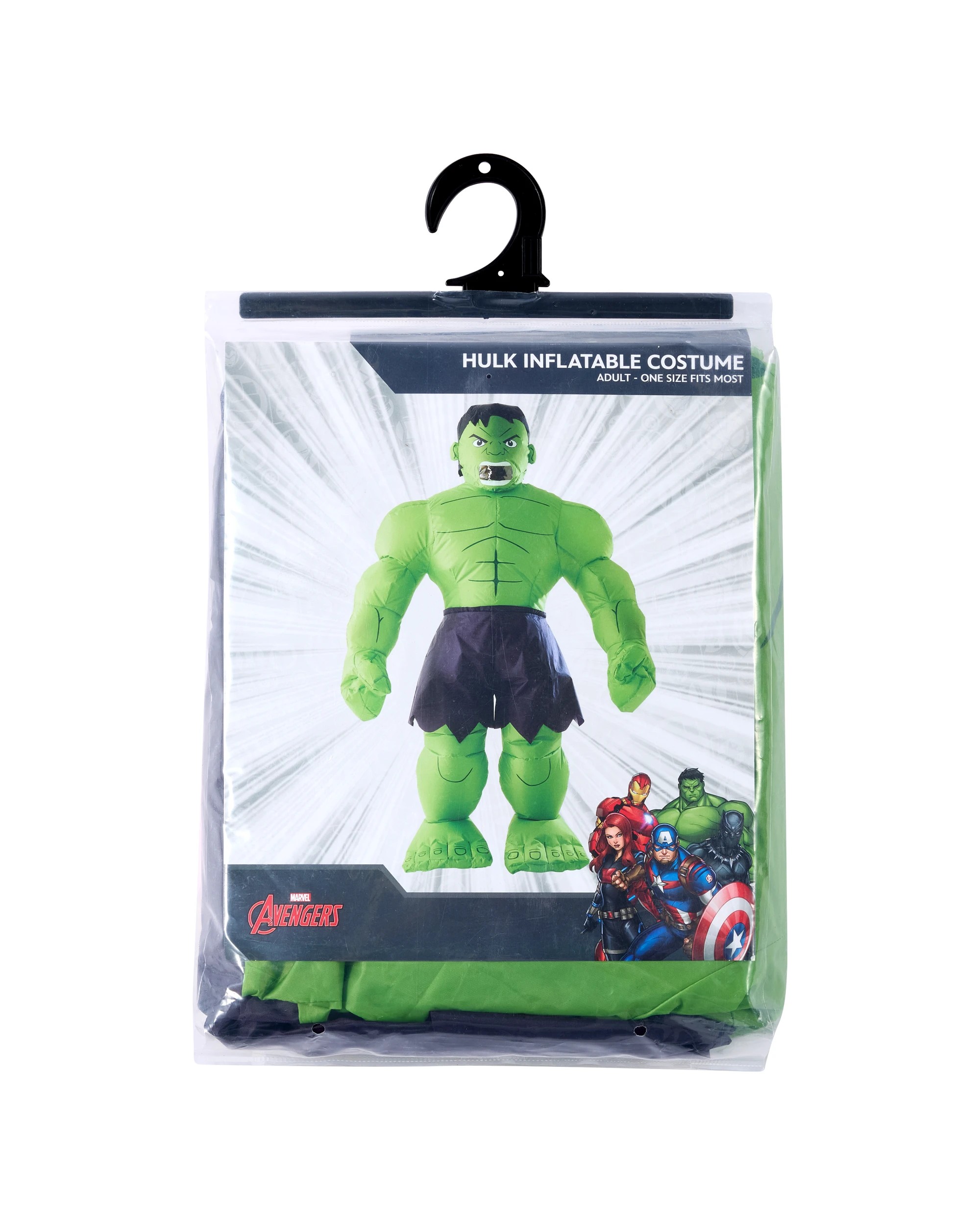2 Marvel Avengers Hulk Inflatable Costume - Adult, 2 of 10