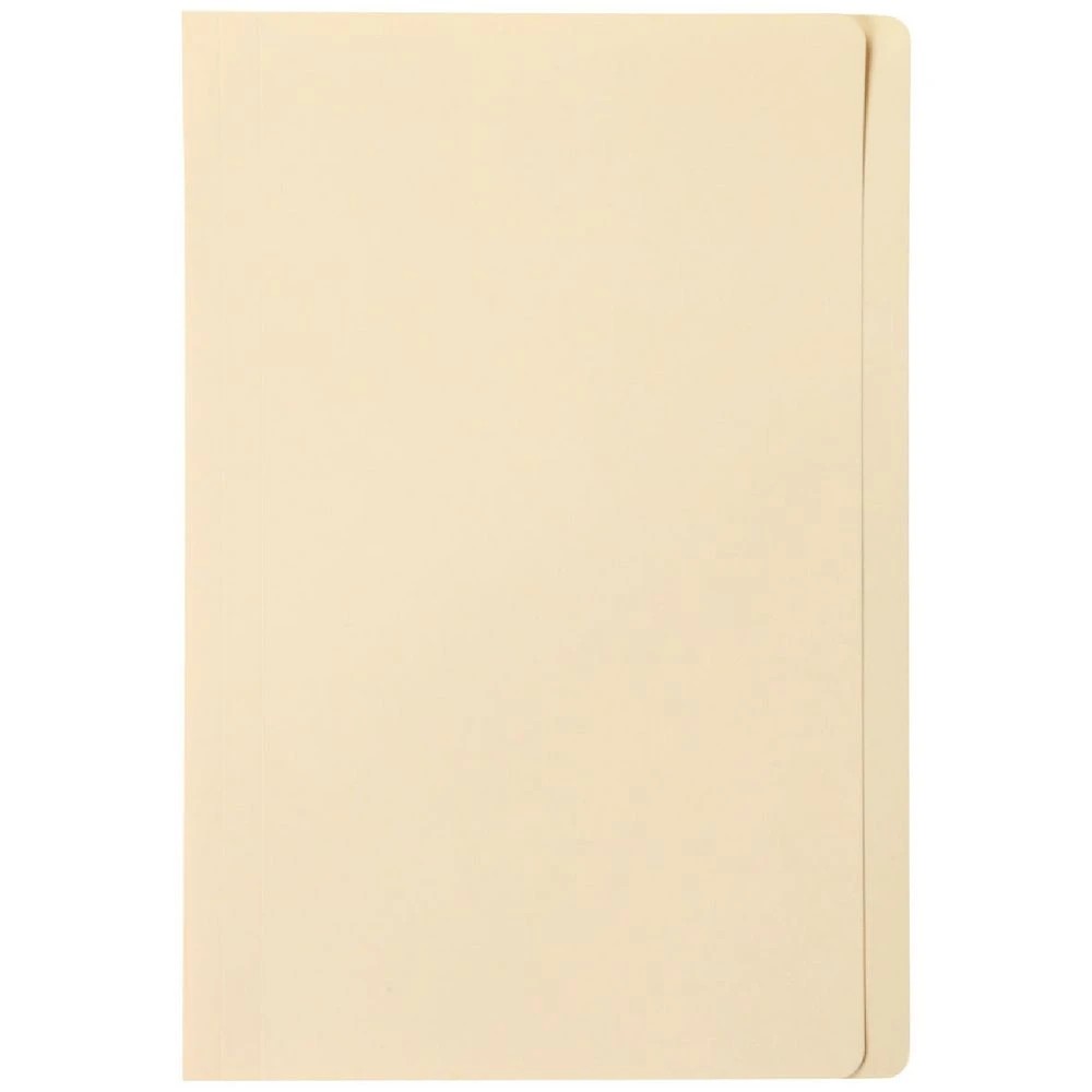 1 J.Burrows Manila Folder Foolscap Buff, 1 of 3