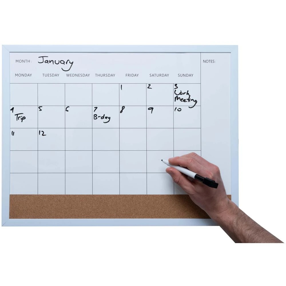 5 Keji Monthly Planner Board Combo 490 x 370mm, 5 of 5
