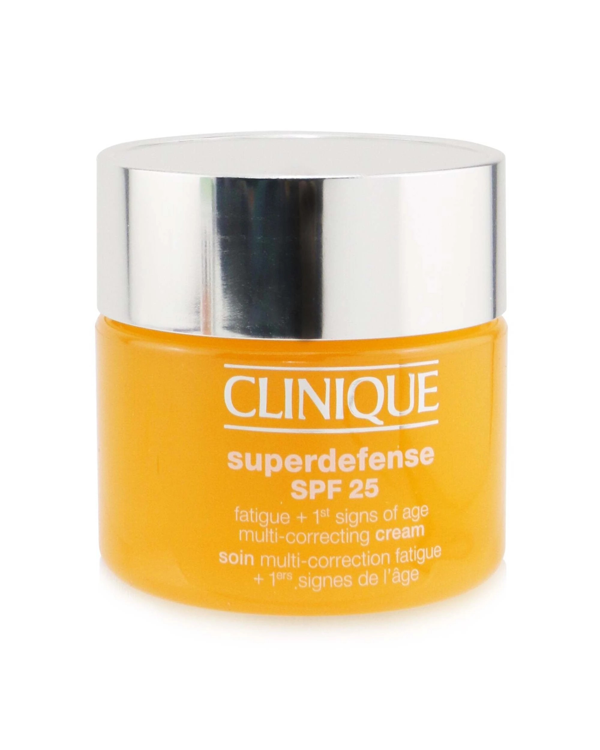 1 Clinique Superdefense SPF 25 Fatigue + 1st Signs Of Age Multi-Correcting Cream - Combination Oily to Oily  50ml/1.7oz, 1 of 4