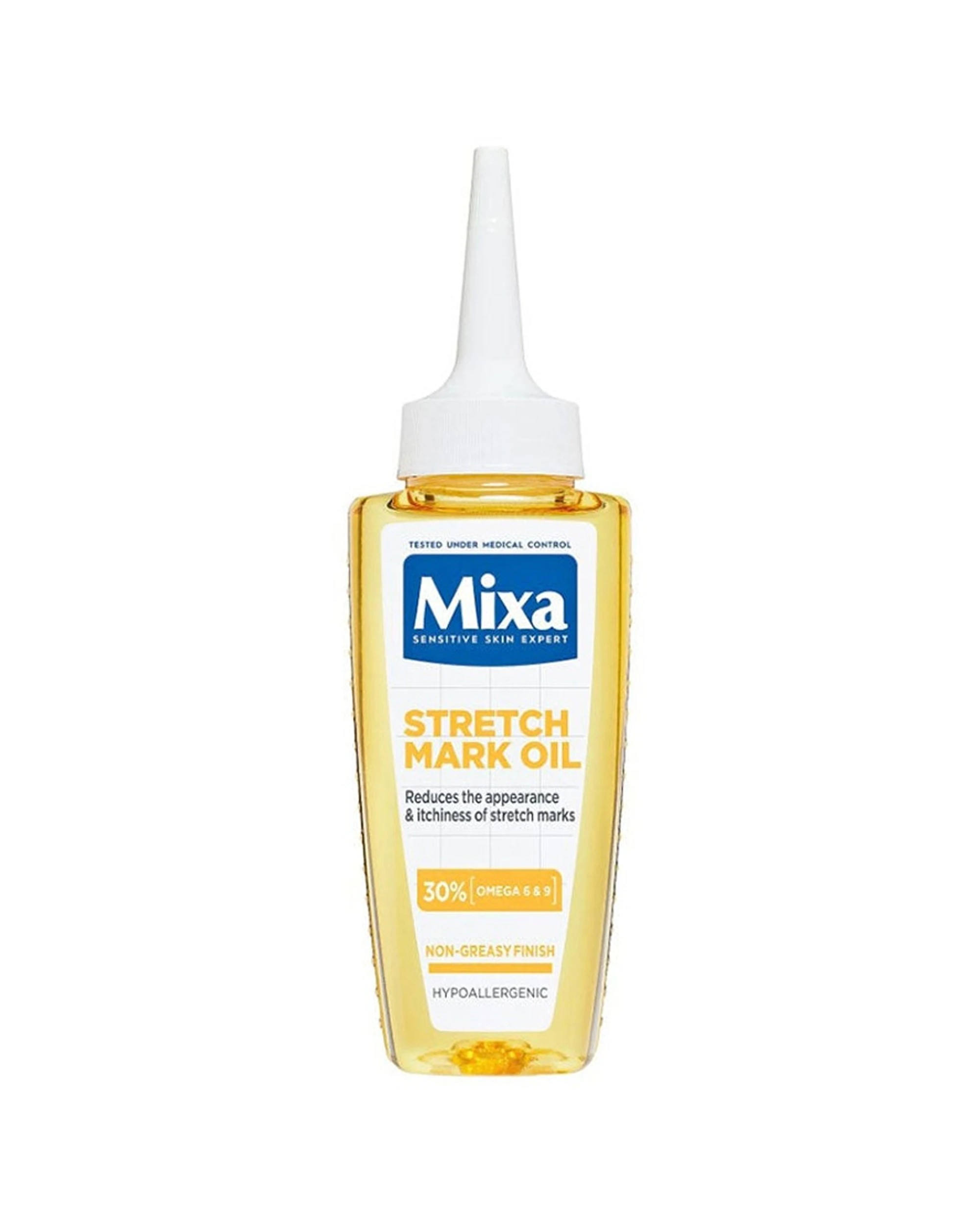 1 Mixa Niacinamide Bright Stretch Mark Oil Non-Greasy 100ml - Clear, 1 of 1
