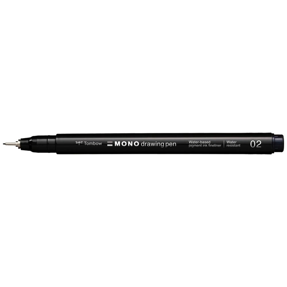 2 Tombow Mono Drawing Pen Black 0.2mm, 2 of 3