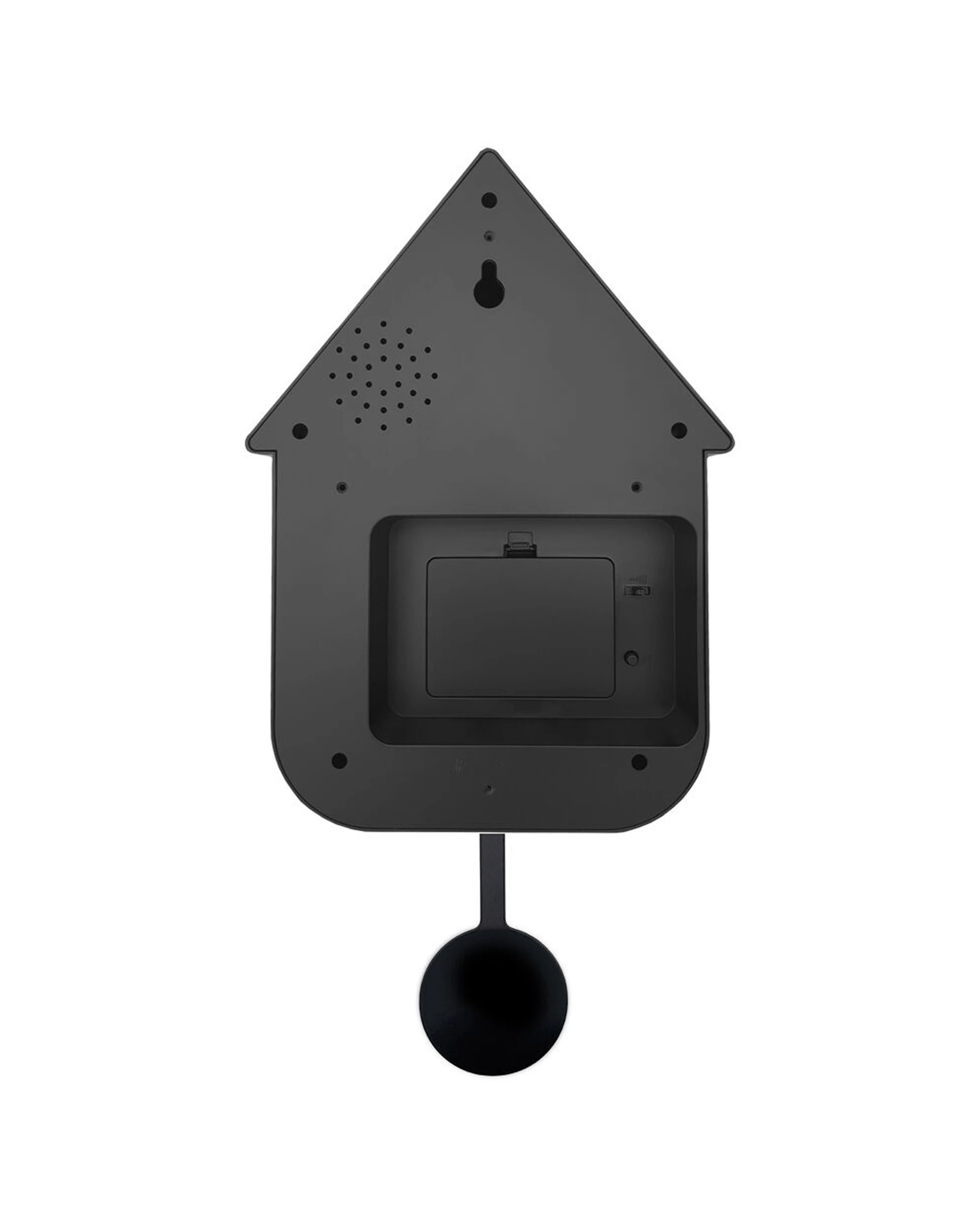 4 NexTime Twitter Cuckoo Wall Clock Vintage Nature Sounds 29.5cm - Black, 4 of 5