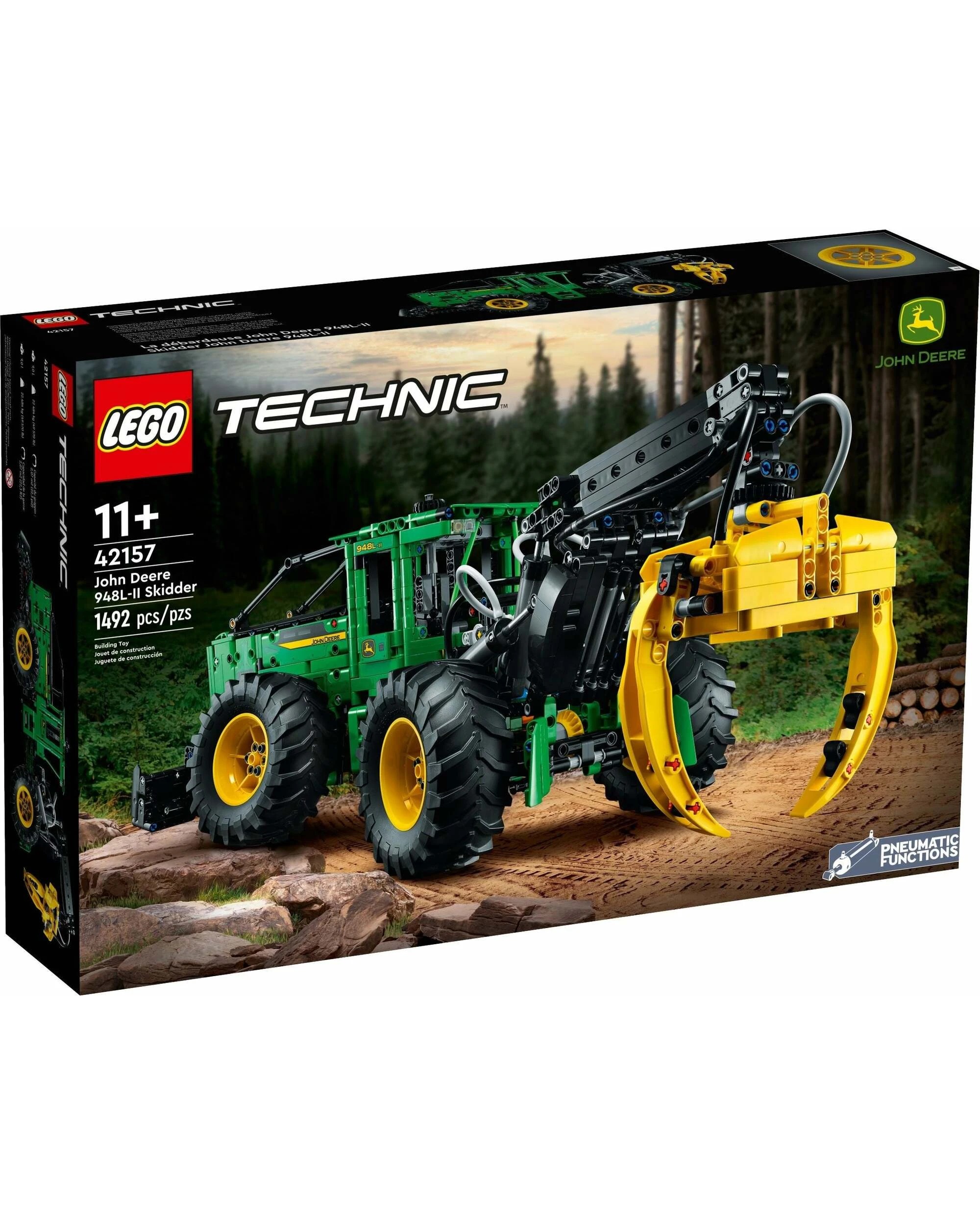 1 LEGO Technic Series 42157 John Deere 948L-II Skidder, 1 of 3