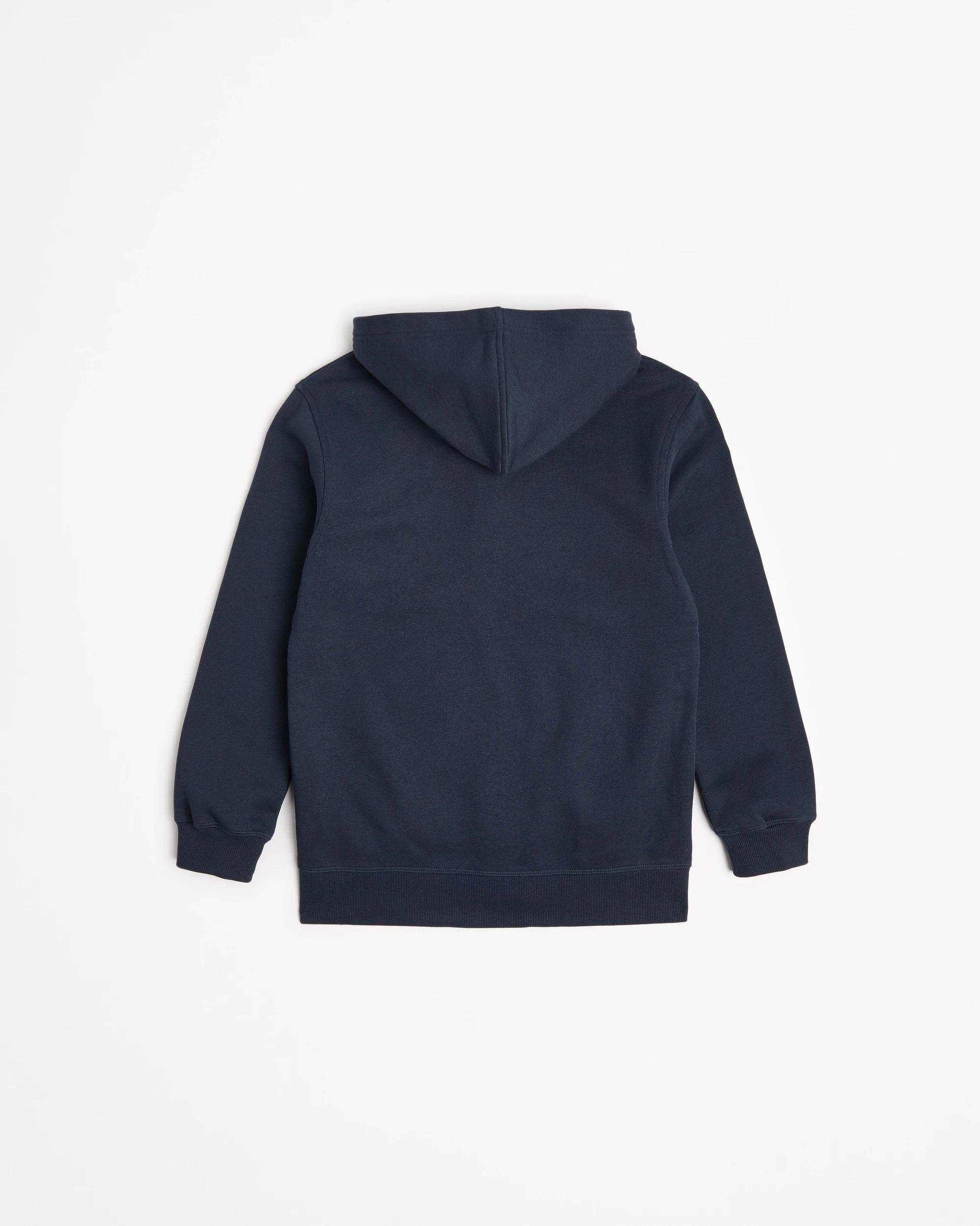 3 Target Australian Cotton Blend School Zip Through Fleece Jumper NAVY BLUE, 3 of 3