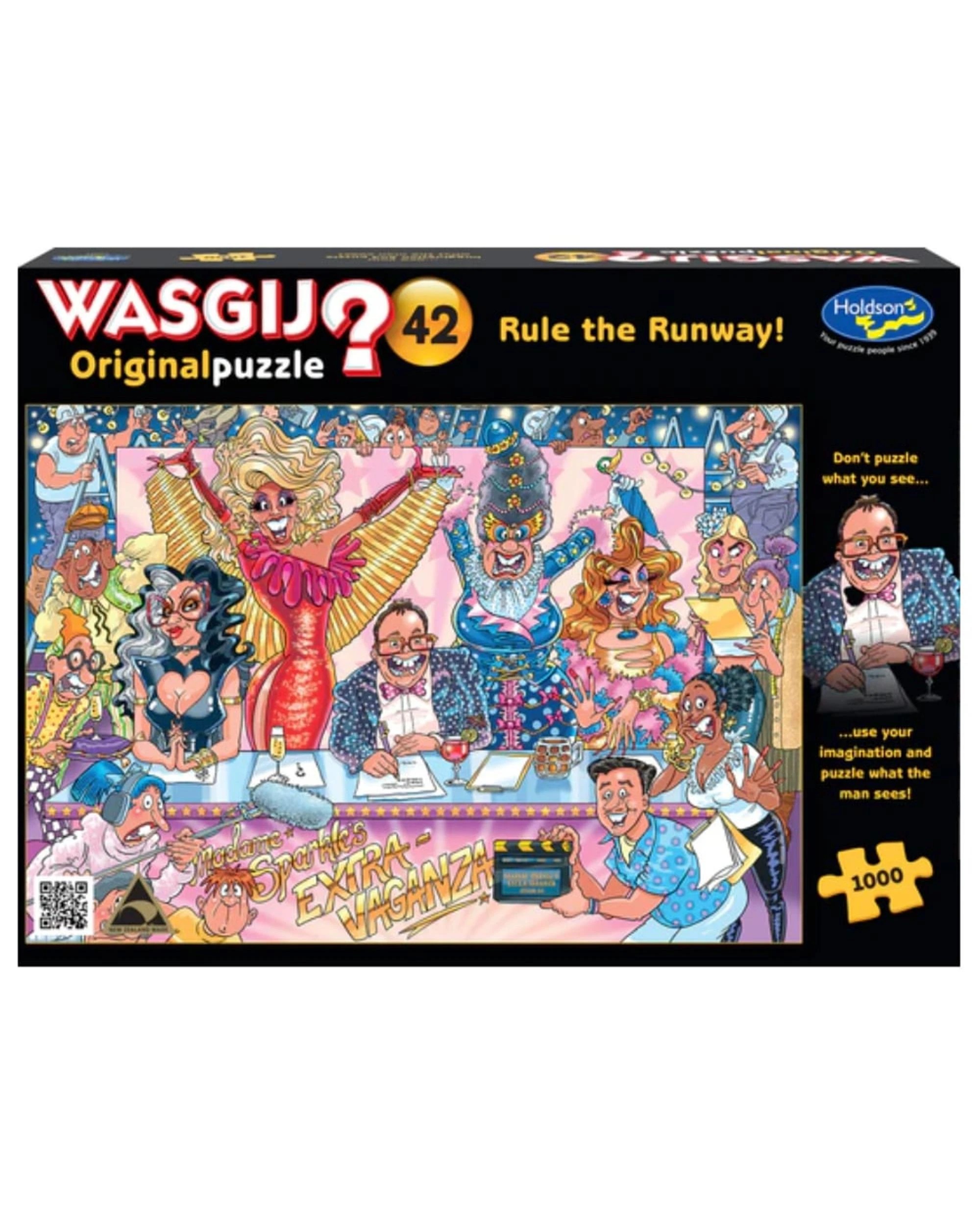1 WASGIJ Original #42 Rule The Runway 1000 Piece Jigsaw Puzzle, 1 of 1