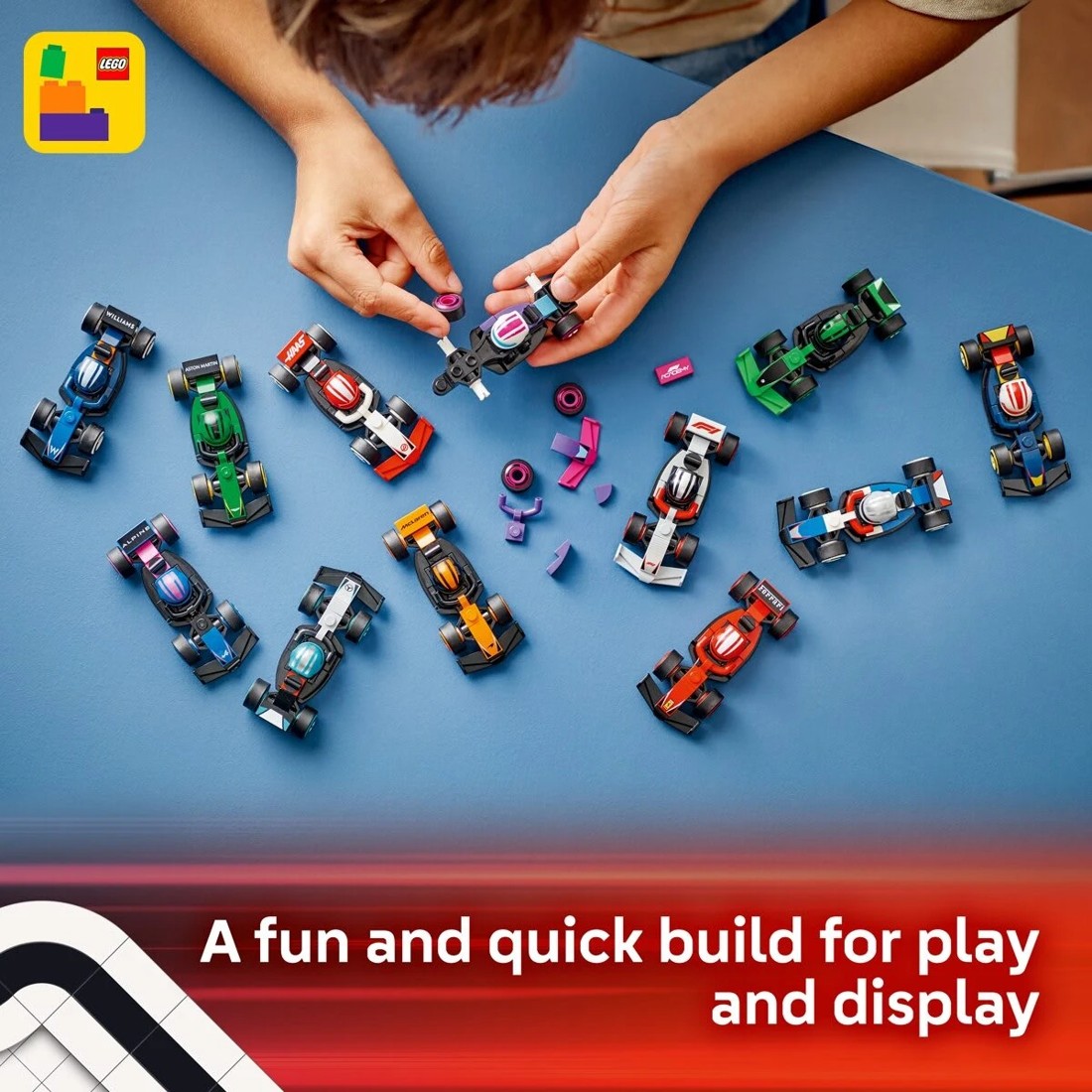 8 LEGO F1 Collectible Race Cars 71049, 8 of 11