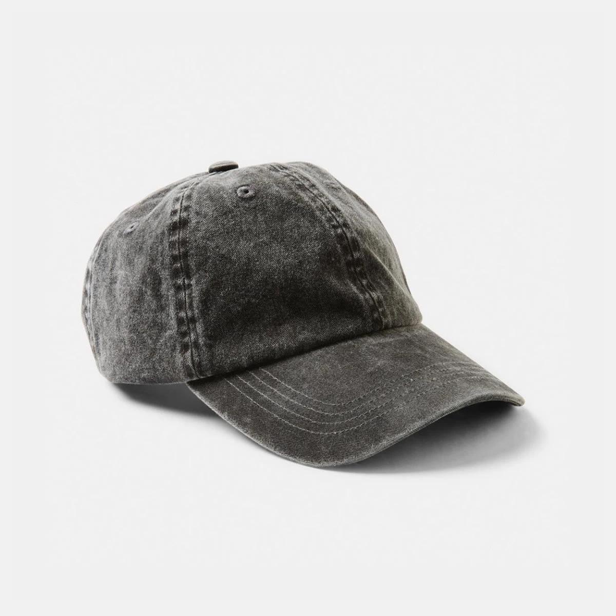 1 Washed Dad Cap WASHED BLACK, 1 of 5