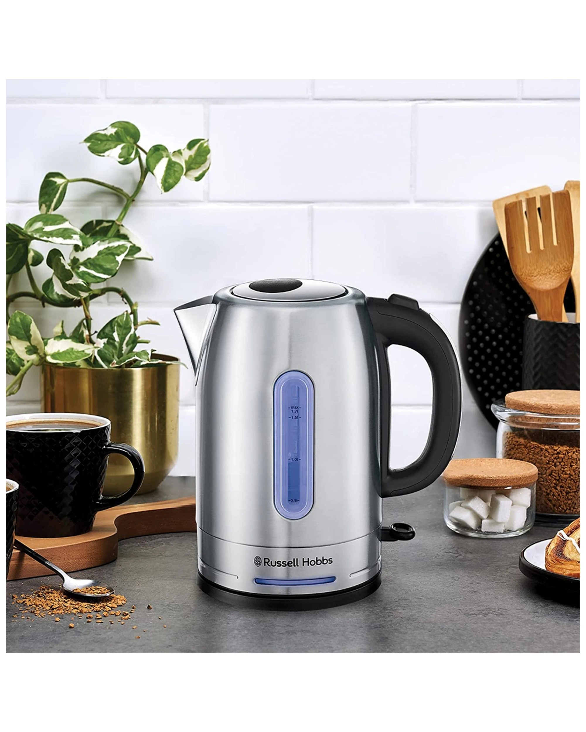 4 Russell Hobbs Rhk26330 Electric 1.7l Quiet Kettle Stainless Steel Water Jug - Silver, 4 of 4