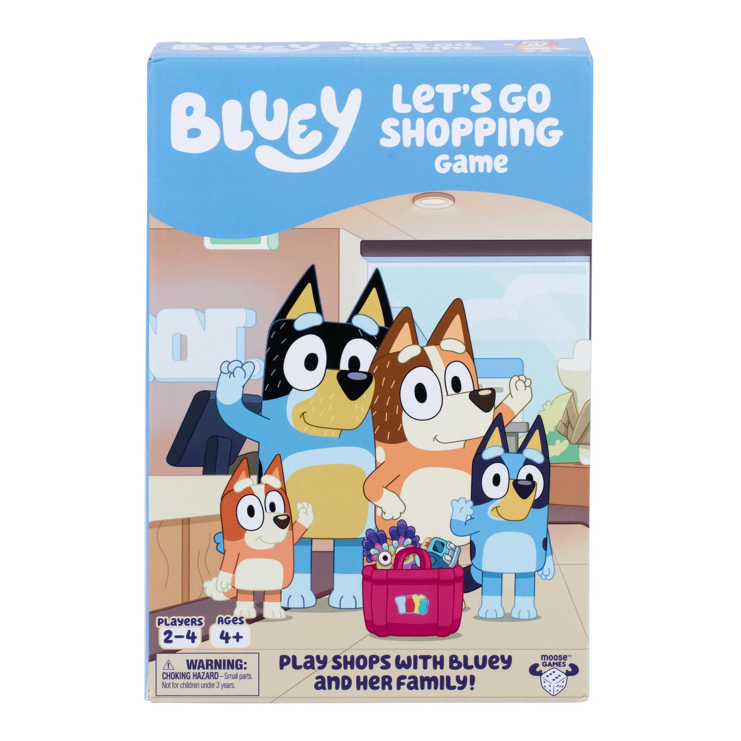 1 Bluey Let's Go Shopping Game, 1 of 6