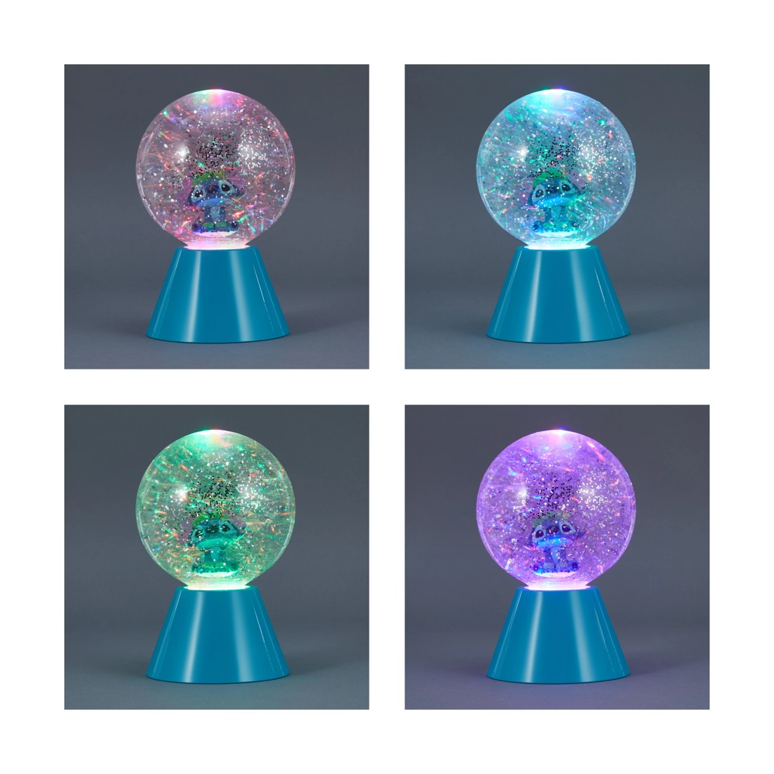 1 Disney Stitch LED Glitter Ball, 1 of 7