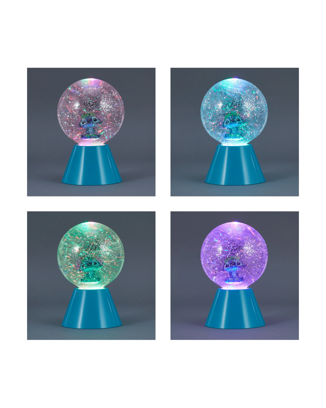 1 Disney Stitch LED Glitter Ball, 1 of 7