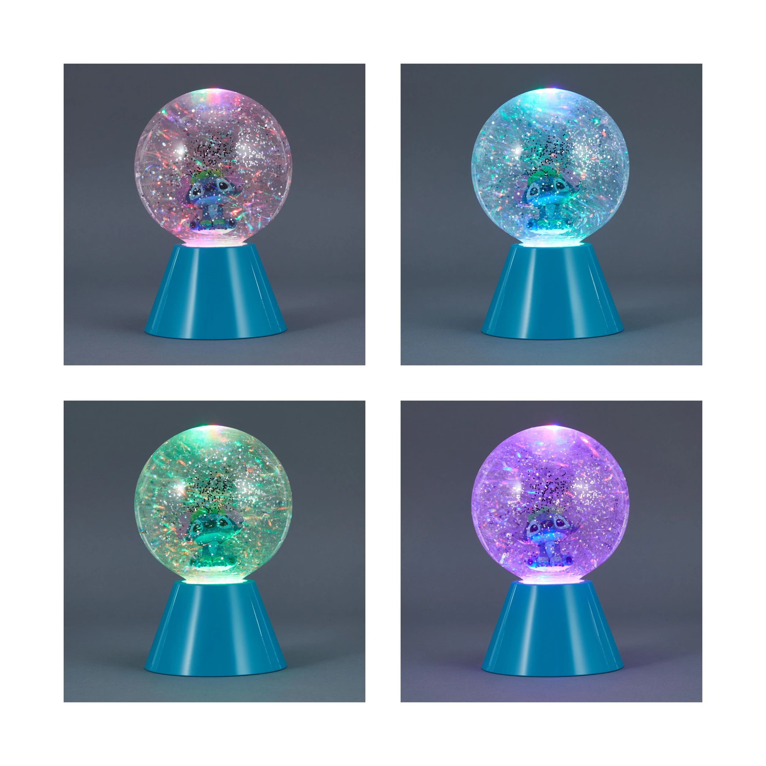 1 Disney Stitch LED Glitter Ball, 1 of 7