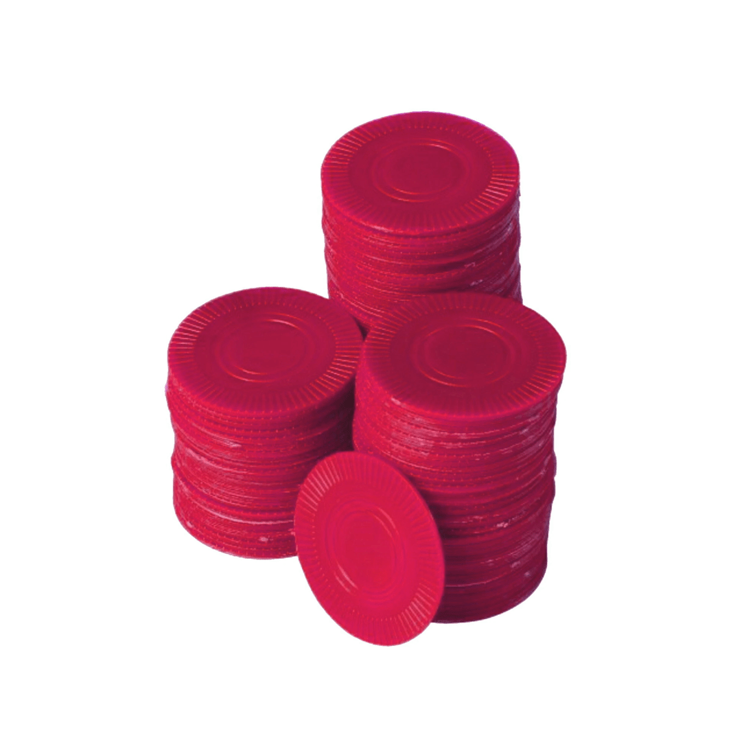 1 US Toy Casino Red Poker Chips Pack of 100, 1 of 1