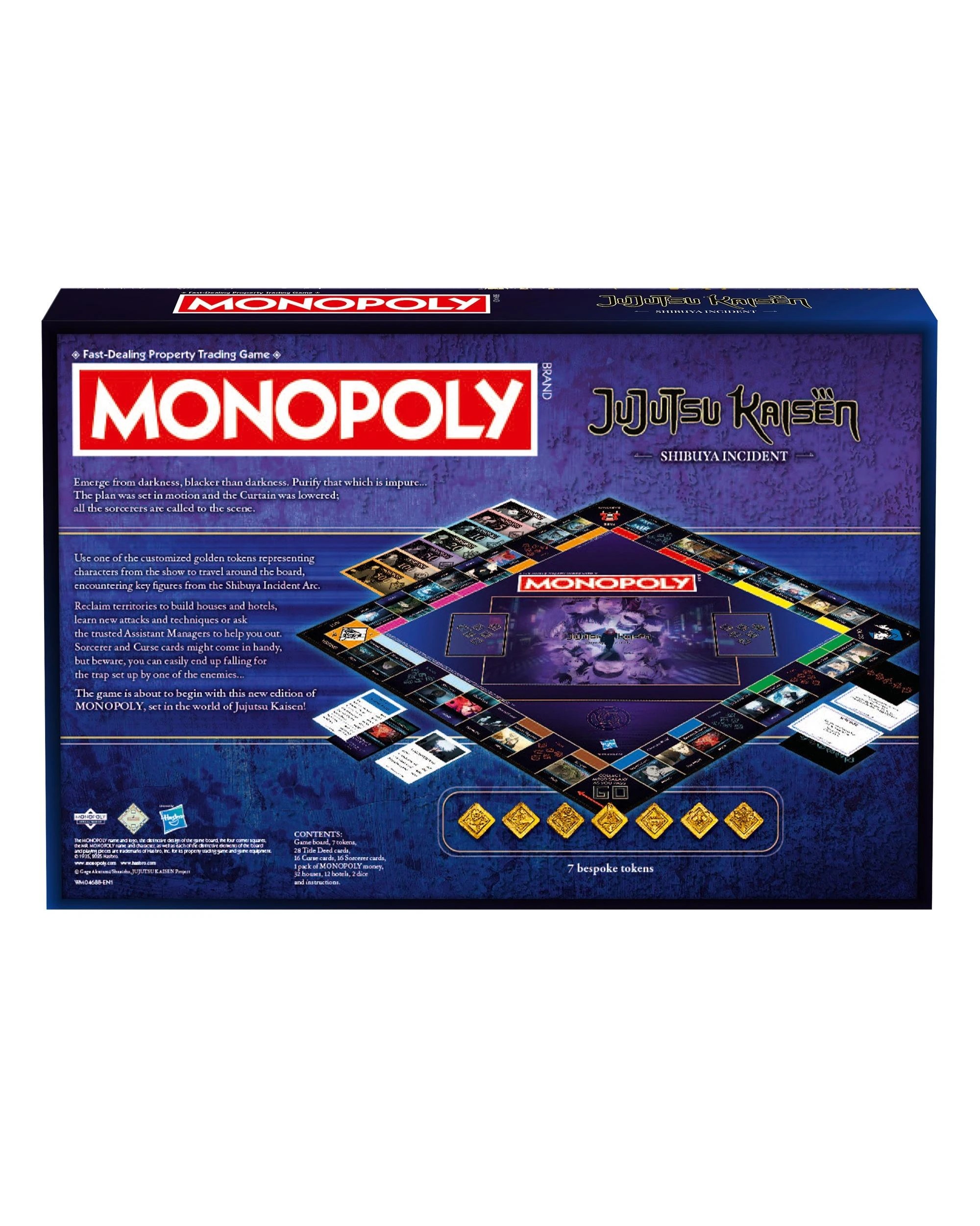 7 Monopoly Jujutsu Kaisen Board Game, 7 of 9