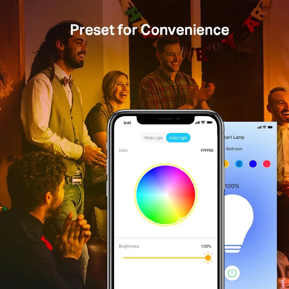 5 TP-Link Tapo Multicolour WiFi Smart Bulb B22 Base, 5 of 8