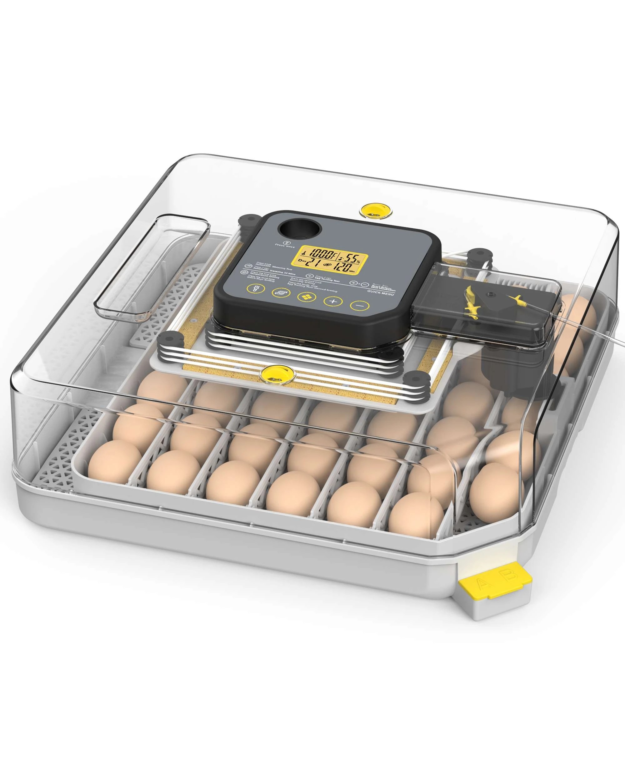 4 Advwin 48 Eggs Incubator Auto Turning Eggs LED Candle, 4 of 8
