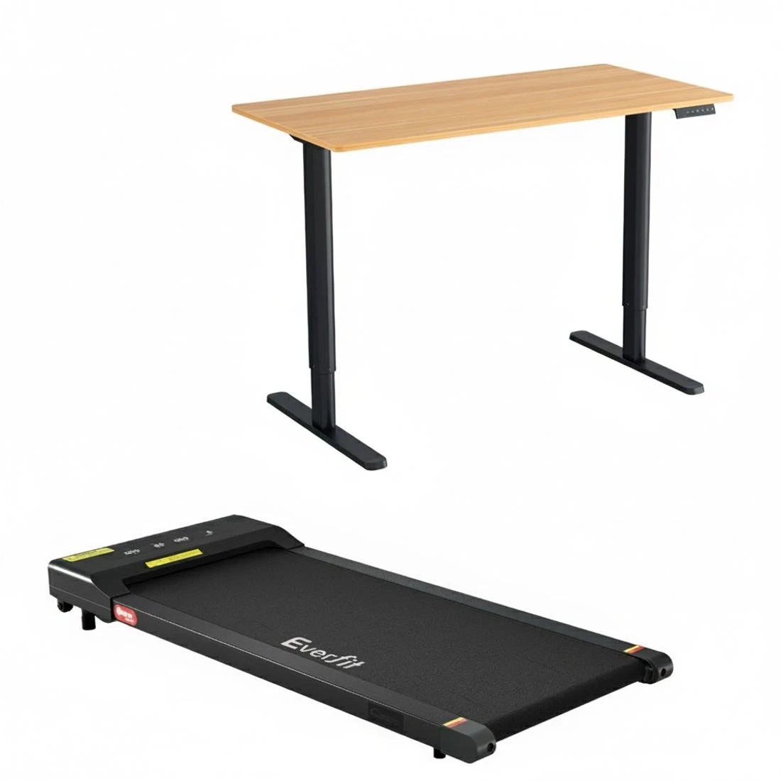 9 Artiss Electric Treadmill with 120cm Automatic Standing Desk Walking Pad 400mm - Multi, 9 of 9