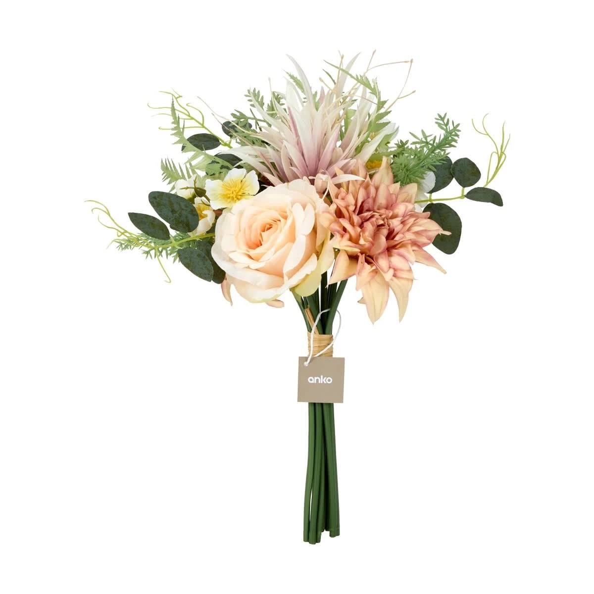 5 Artificial Mixed Flowers Bunch, 5 of 5