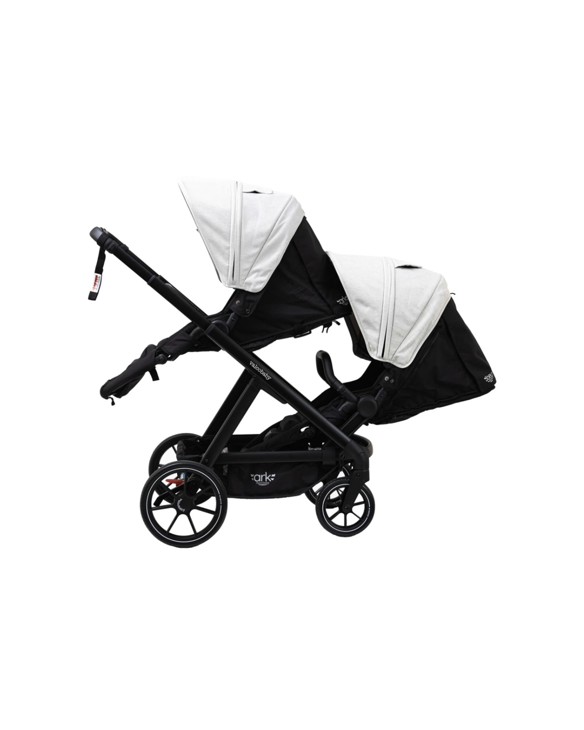 3 Valcobaby Joey Toddler Seat Bumper Bar Adaptor For Ark Pram Stroller Cloud - Grey, 3 of 3